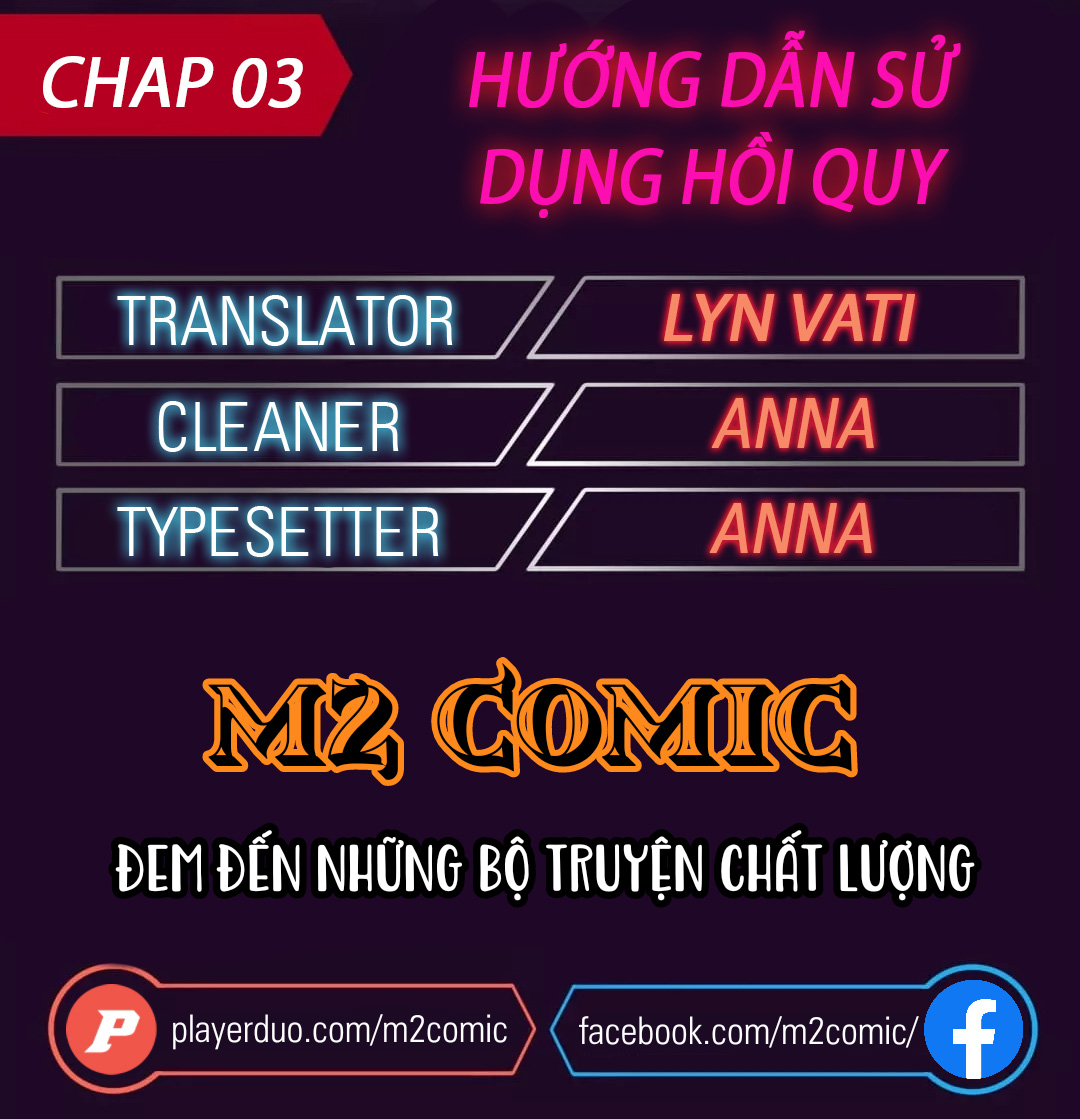 Đọc truyện [M2 Comic] Hướng Dẫn Sử Dụng Hồi Quy - Chap 3