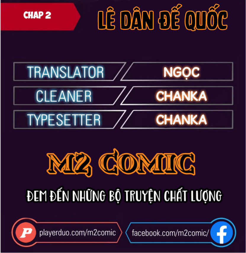 Đọc truyện [M2 Comic] Lê dân đế quốc - Chap 2