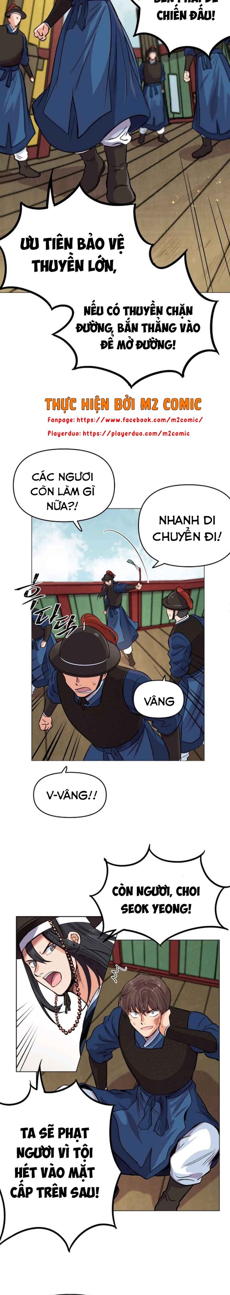 Đọc truyện [M2 Comic] Người cai trị thời gian - Chap 4