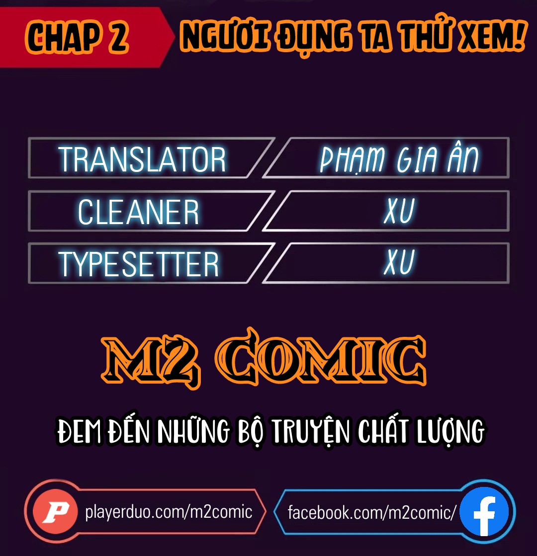 Đọc truyện Ngươi đụng ta thử xem - Chap 2