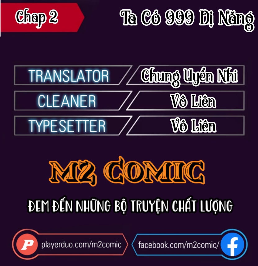 Đọc truyện [M2 Comic] Ta có 999 dị năng - Chap 2