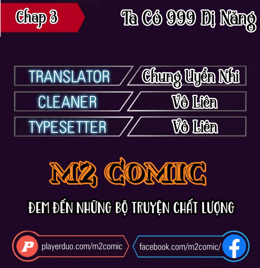 Đọc truyện [M2 Comic] Ta có 999 dị năng - Chap 3