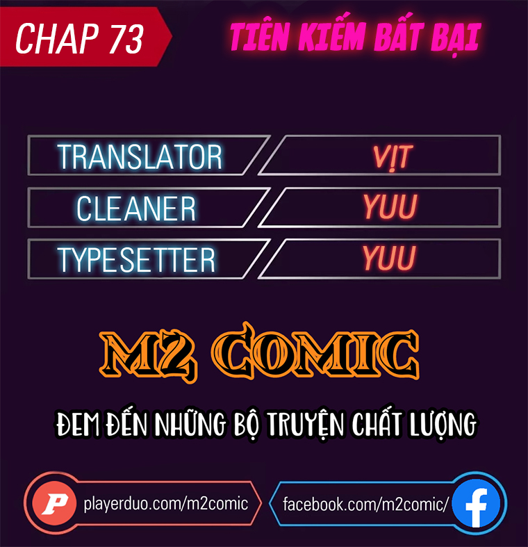 Đọc truyện Tiên kiếm bất bại - Chap 73