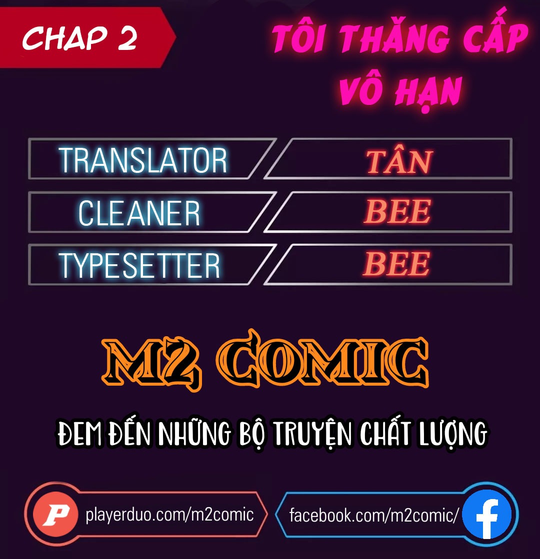 Đọc truyện [M2 Comic] Tôi thăng cấp vô hạn - Chap 2