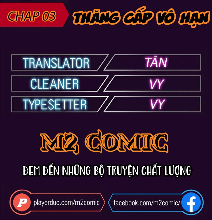 Đọc truyện [M2 Comic] Tôi thăng cấp vô hạn - Chap 3