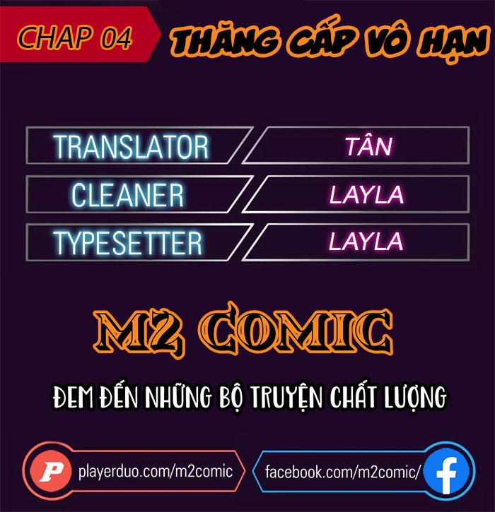 Đọc truyện [M2 Comic] Tôi thăng cấp vô hạn - Chap 4