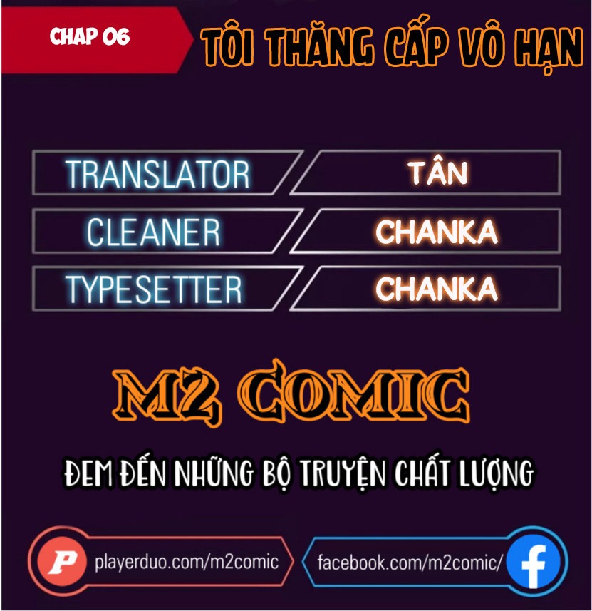 Đọc truyện [M2 Comic] Tôi thăng cấp vô hạn - Chap 6