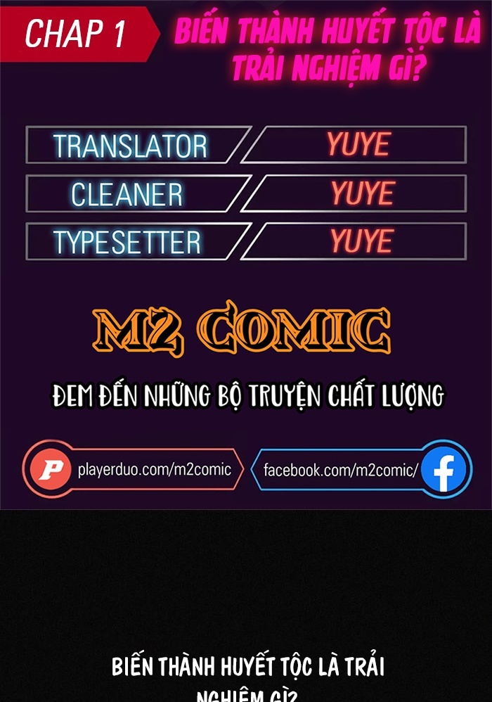 Đọc truyện [M2 Comic] Trải Nghiệm Trở Thành Huyết Tộc - Chap 1