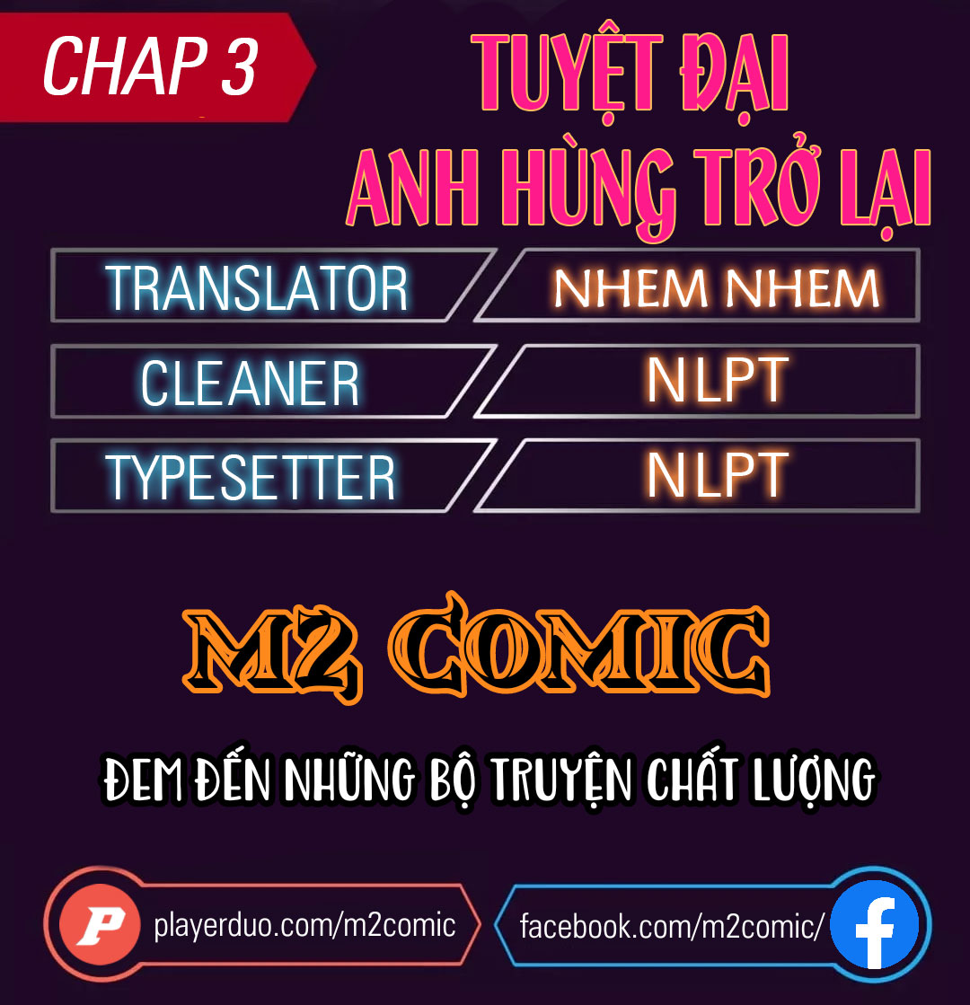 Đọc truyện [M2 Comic] Tuyệt Đại Anh Hùng Trở Lại - Chap 3