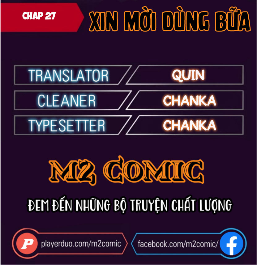 Đọc truyện [M2 Comic] Xin mời dùng bữa - Chap 27