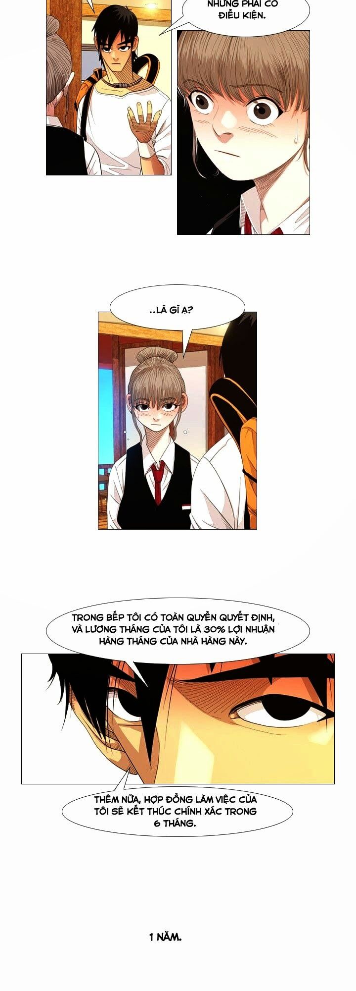 Đọc truyện Ngôi sao ẩm thực - Chap 12