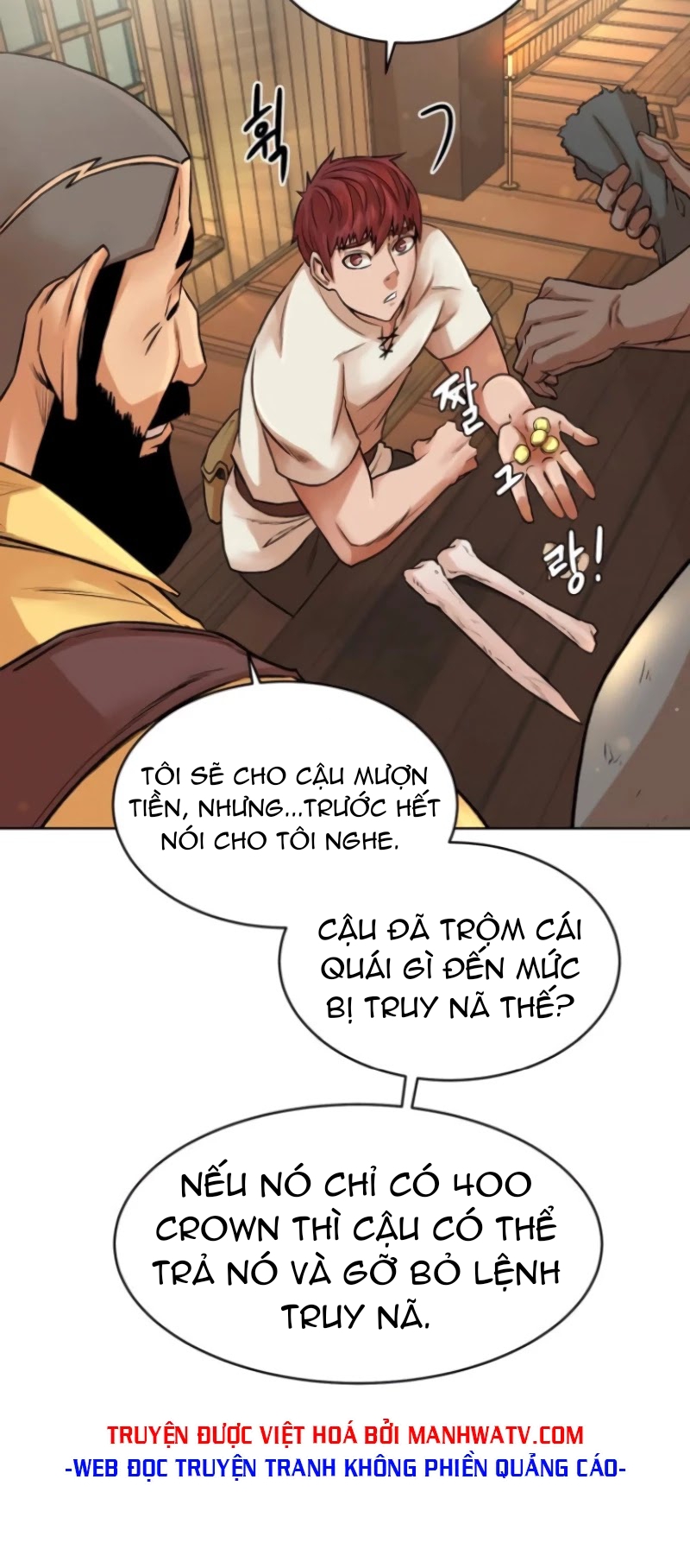 Đọc truyện Cổ vật trong hầm tối - Chap 4