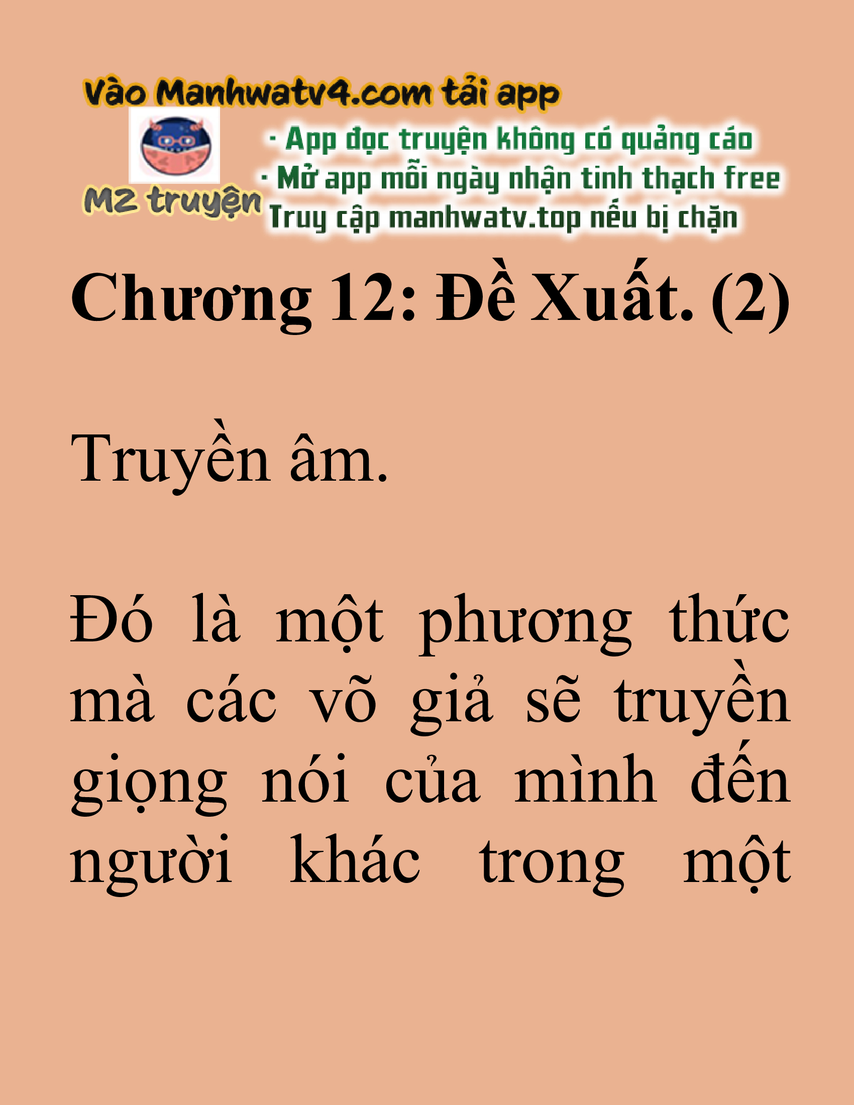 Đọc truyện SNVT[NOVEL] Ma Thần Giáng Lâm - Chương 12