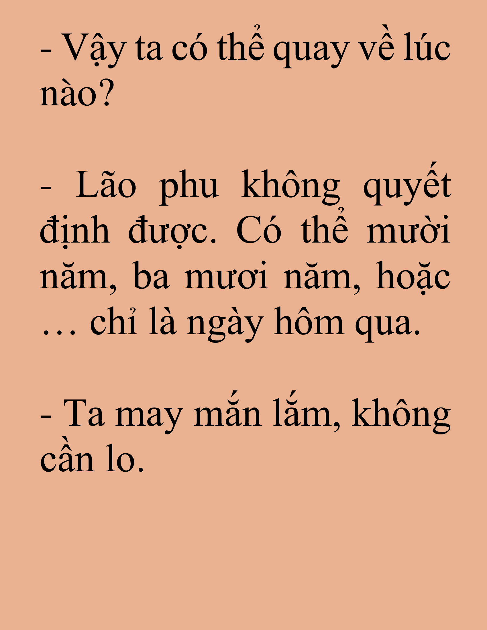 Đọc truyện SNVT[NOVEL] Tuyệt Thế Hồi Quy - Chap 1: Thử Thách Cuối Cùng