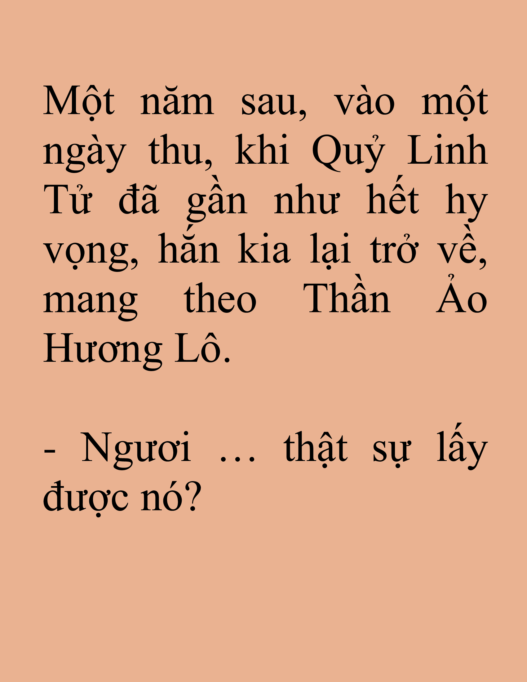 Đọc truyện SNVT[NOVEL] Tuyệt Thế Hồi Quy - Chap 1: Thử Thách Cuối Cùng