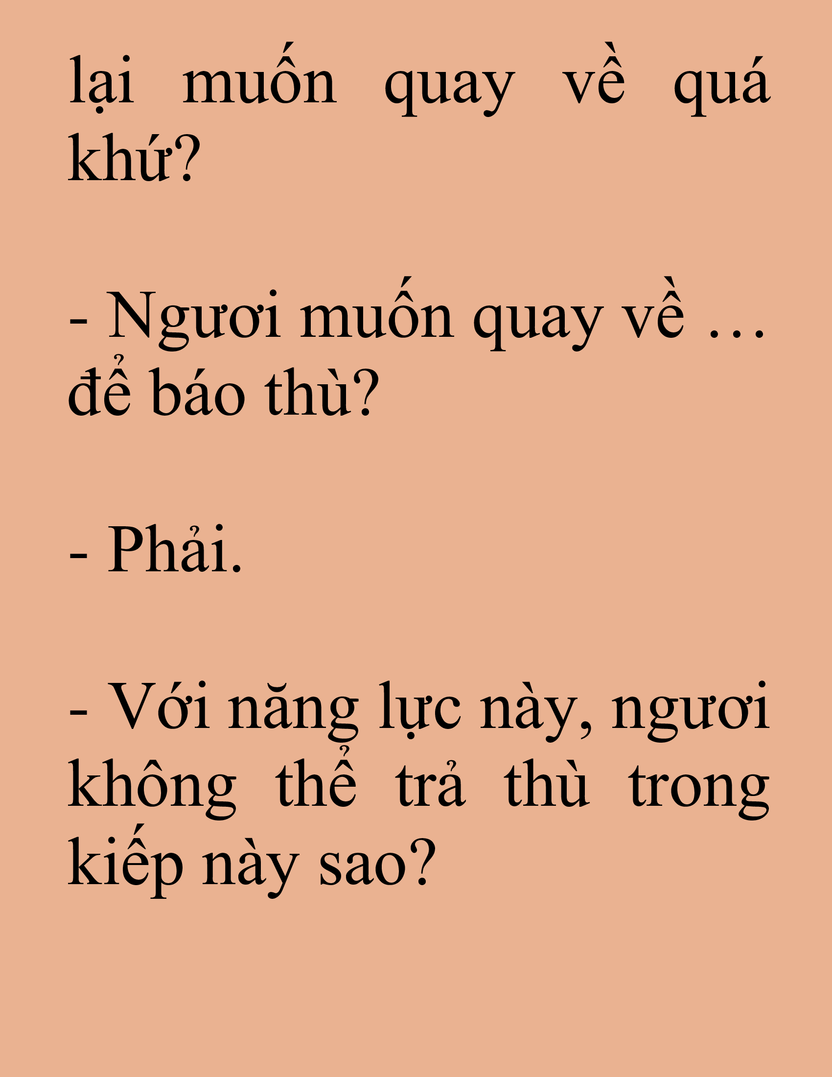 Đọc truyện SNVT[NOVEL] Tuyệt Thế Hồi Quy - Chap 1: Thử Thách Cuối Cùng