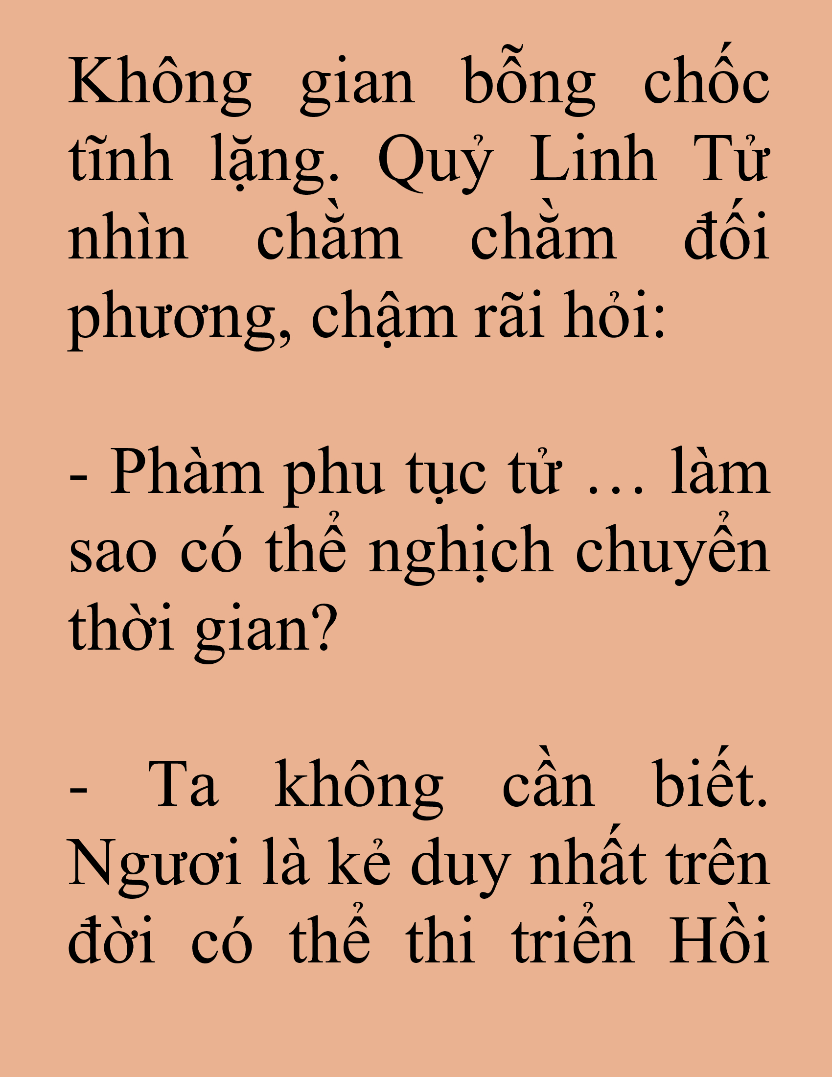 Đọc truyện SNVT[NOVEL] Tuyệt Thế Hồi Quy - Chap 1: Thử Thách Cuối Cùng