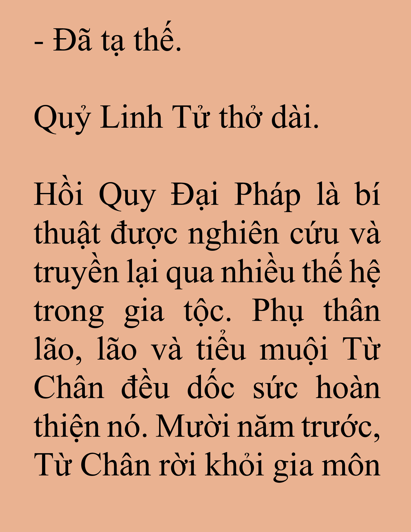 Đọc truyện SNVT[NOVEL] Tuyệt Thế Hồi Quy - Chap 1: Thử Thách Cuối Cùng
