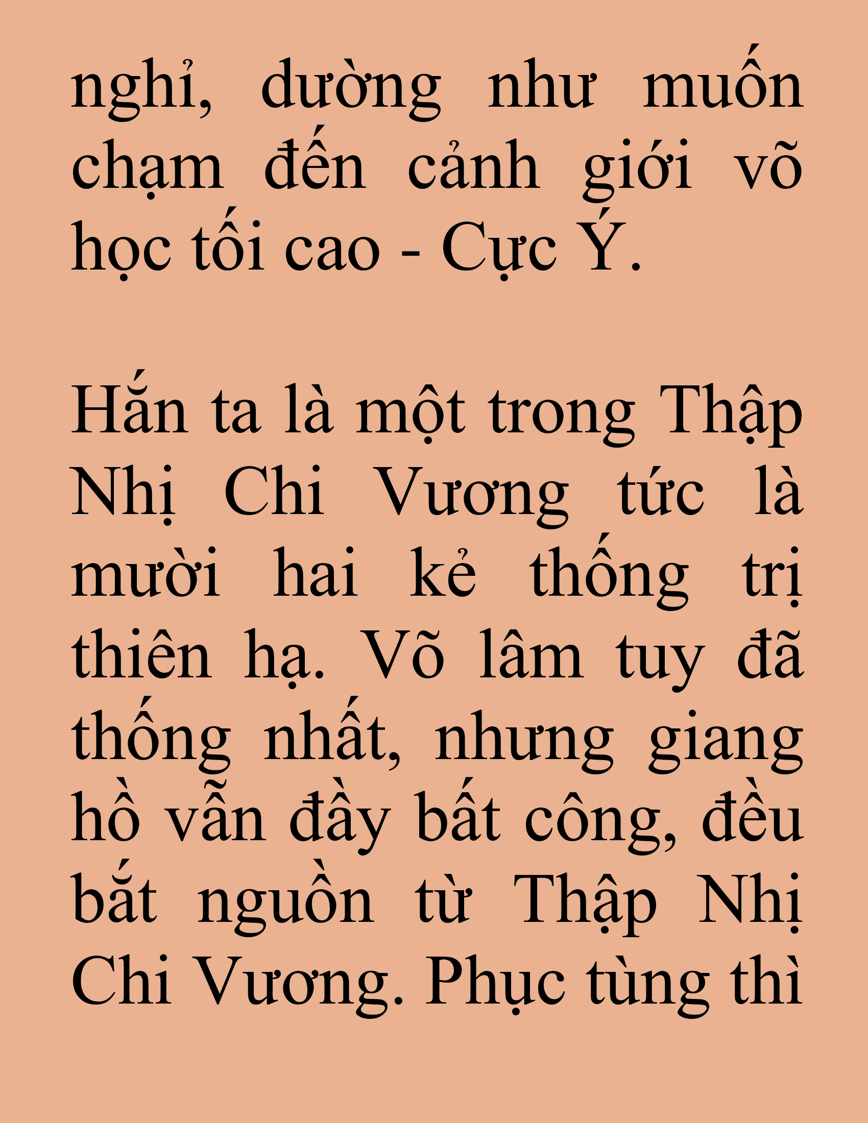 Đọc truyện SNVT[NOVEL] Tuyệt Thế Hồi Quy - Chap 2: Thử Thách Cuối Cùng