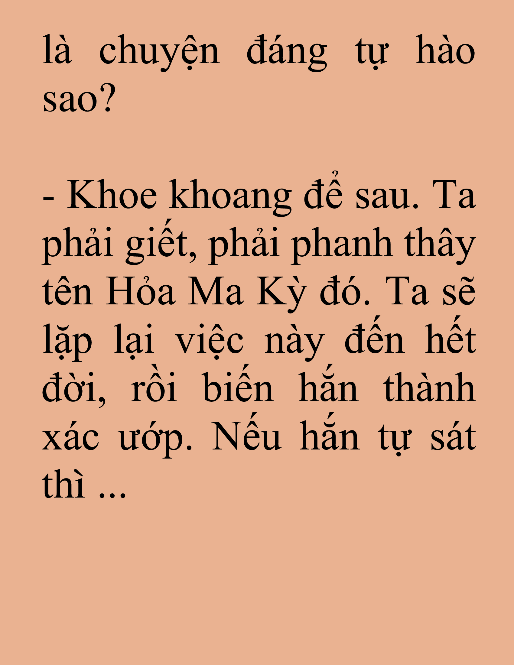 Đọc truyện SNVT[NOVEL] Tuyệt Thế Hồi Quy - Chap 2: Thử Thách Cuối Cùng