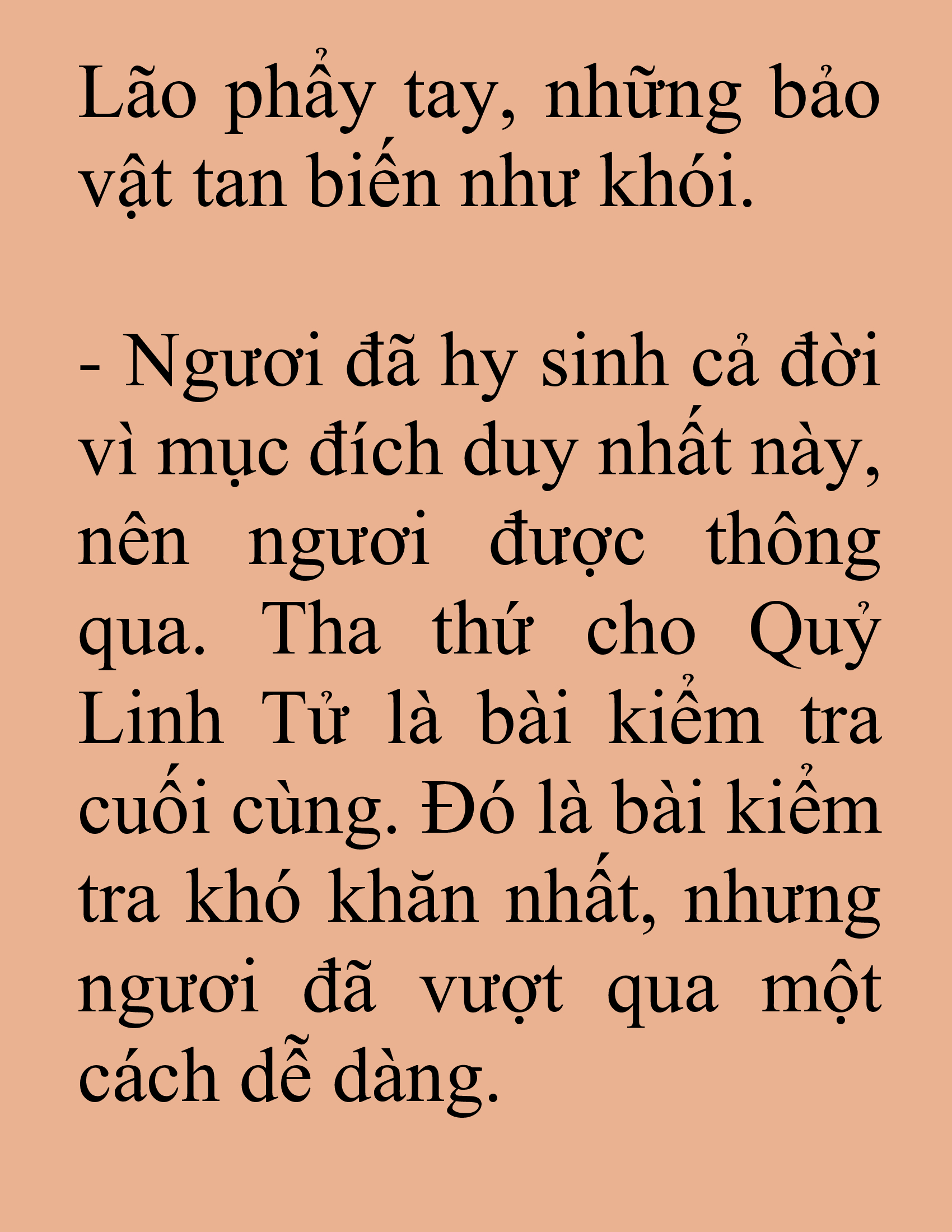 Đọc truyện SNVT[NOVEL] Tuyệt Thế Hồi Quy - Chap 3: Thử Thách Cuối Cùng