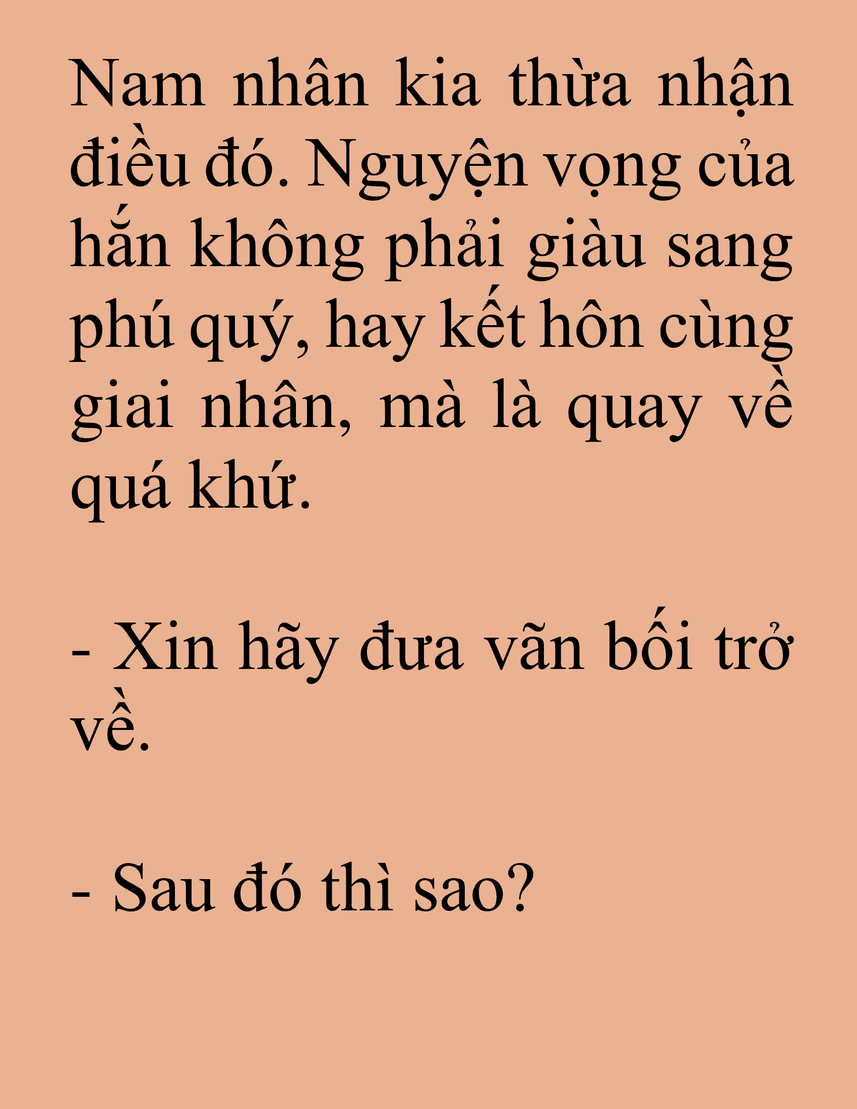 Đọc truyện SNVT[NOVEL] Tuyệt Thế Hồi Quy - Chap 3: Thử Thách Cuối Cùng