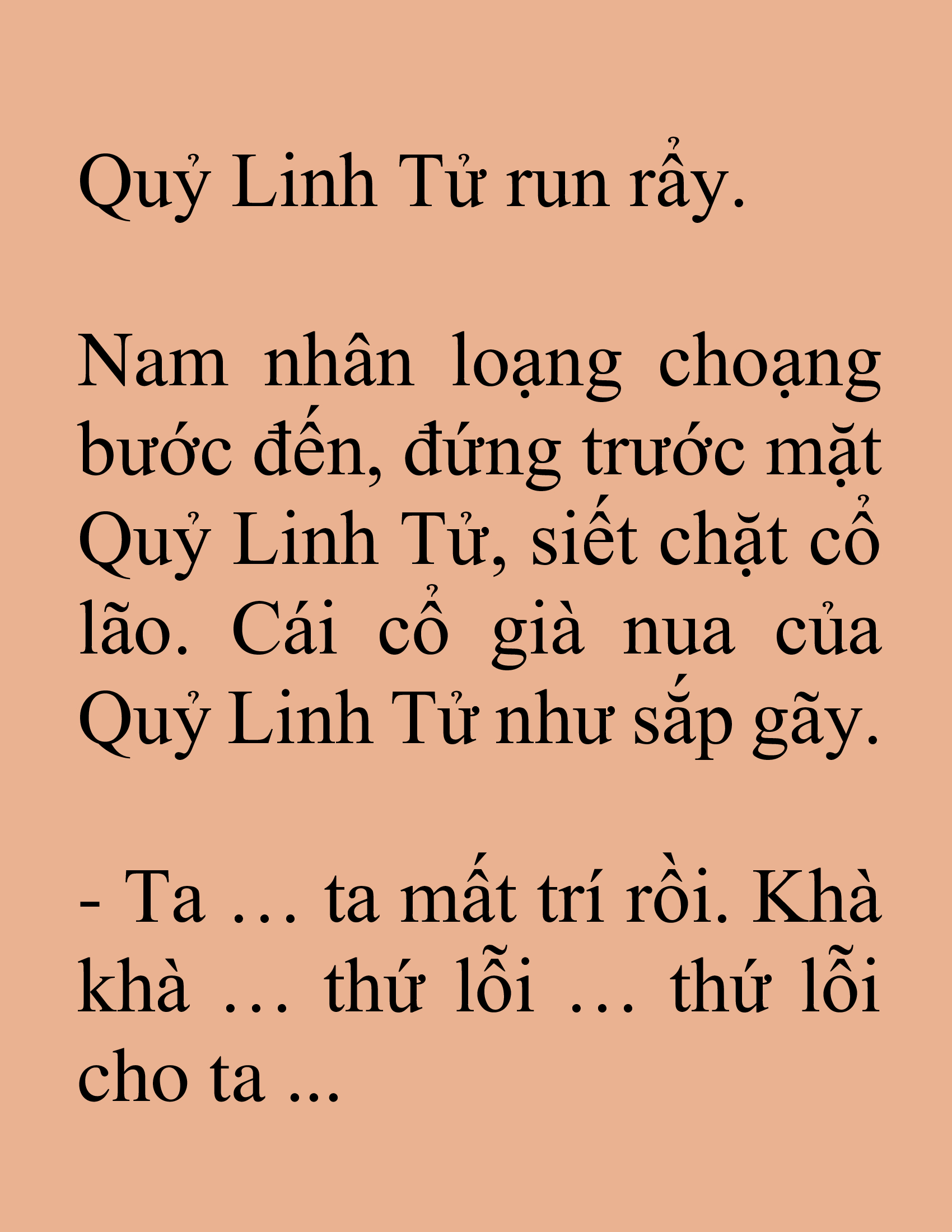 Đọc truyện SNVT[NOVEL] Tuyệt Thế Hồi Quy - Chap 3: Thử Thách Cuối Cùng