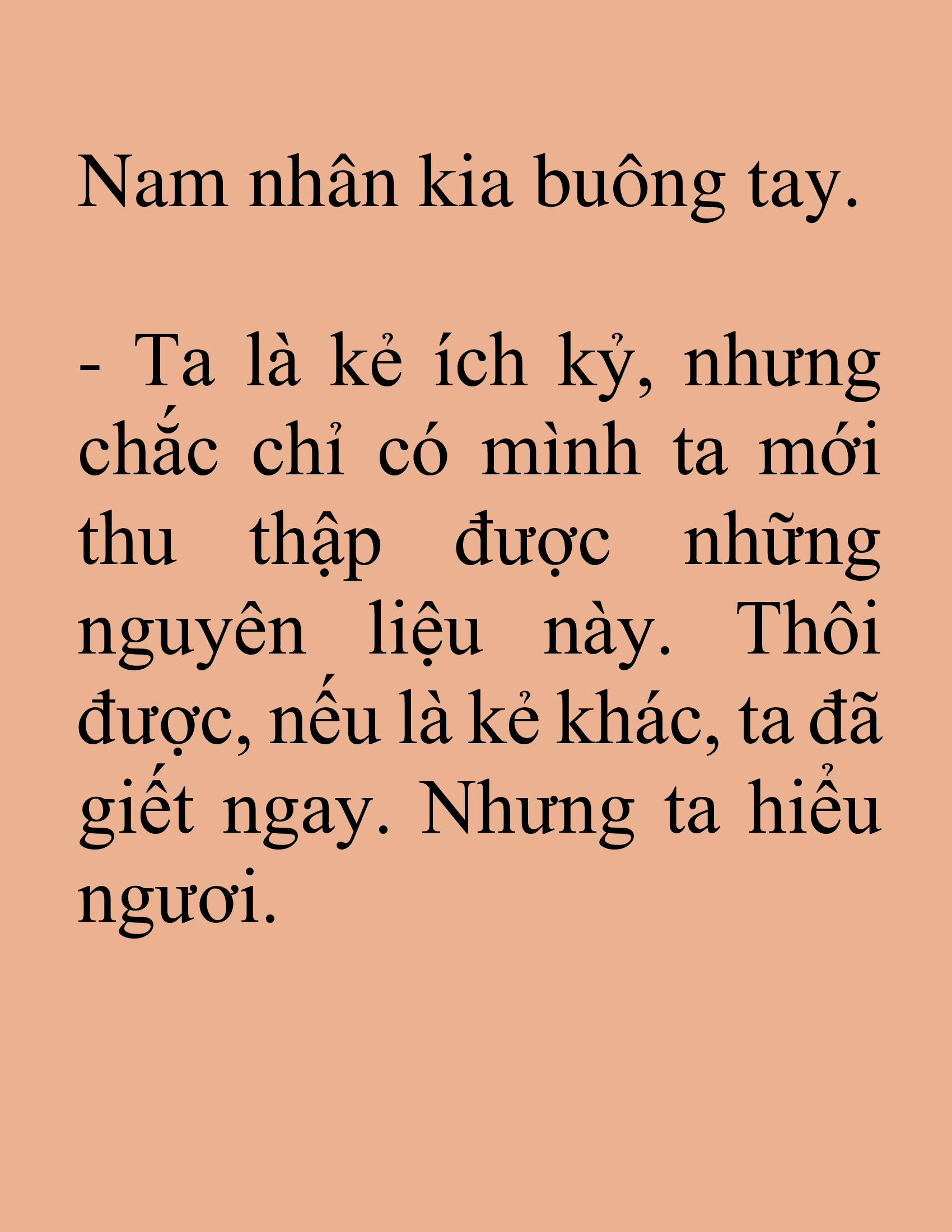Đọc truyện SNVT[NOVEL] Tuyệt Thế Hồi Quy - Chap 3: Thử Thách Cuối Cùng