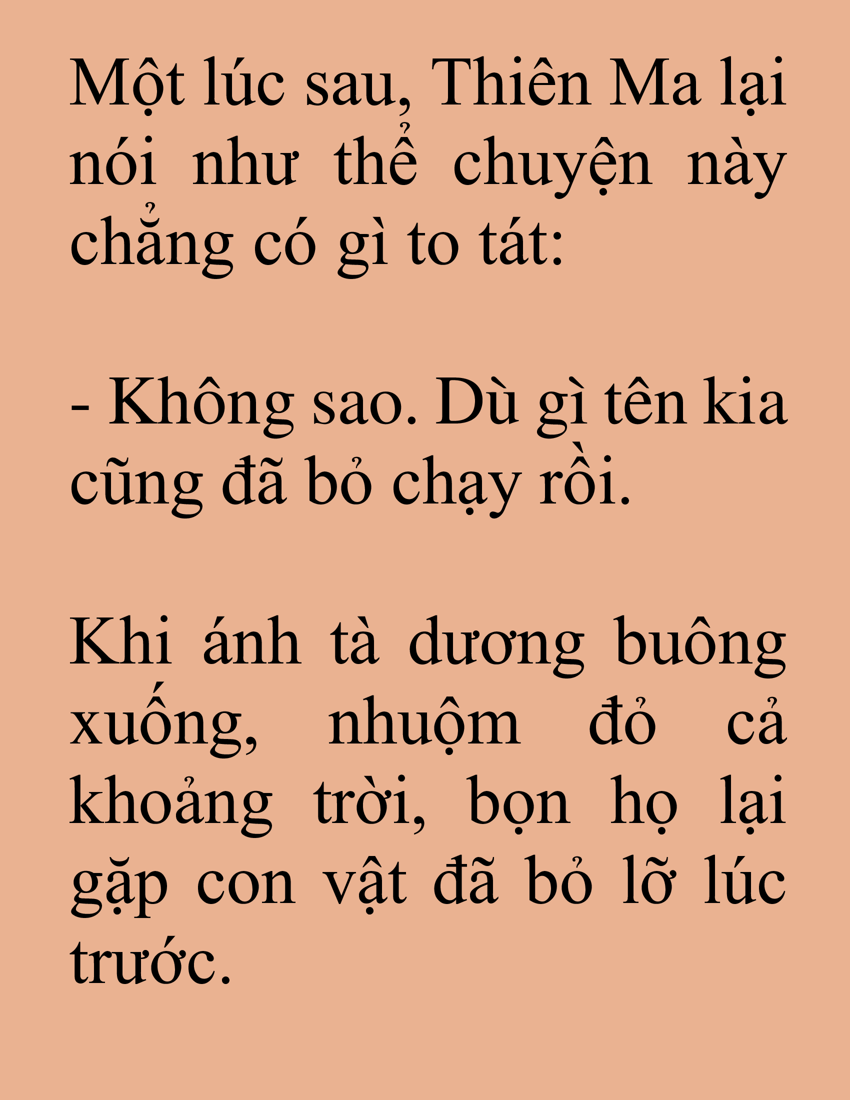 Đọc truyện SNVT[NOVEL] Tuyệt Thế Hồi Quy - Chương 10: Nếu Ta Trở Thành Thiên Ma