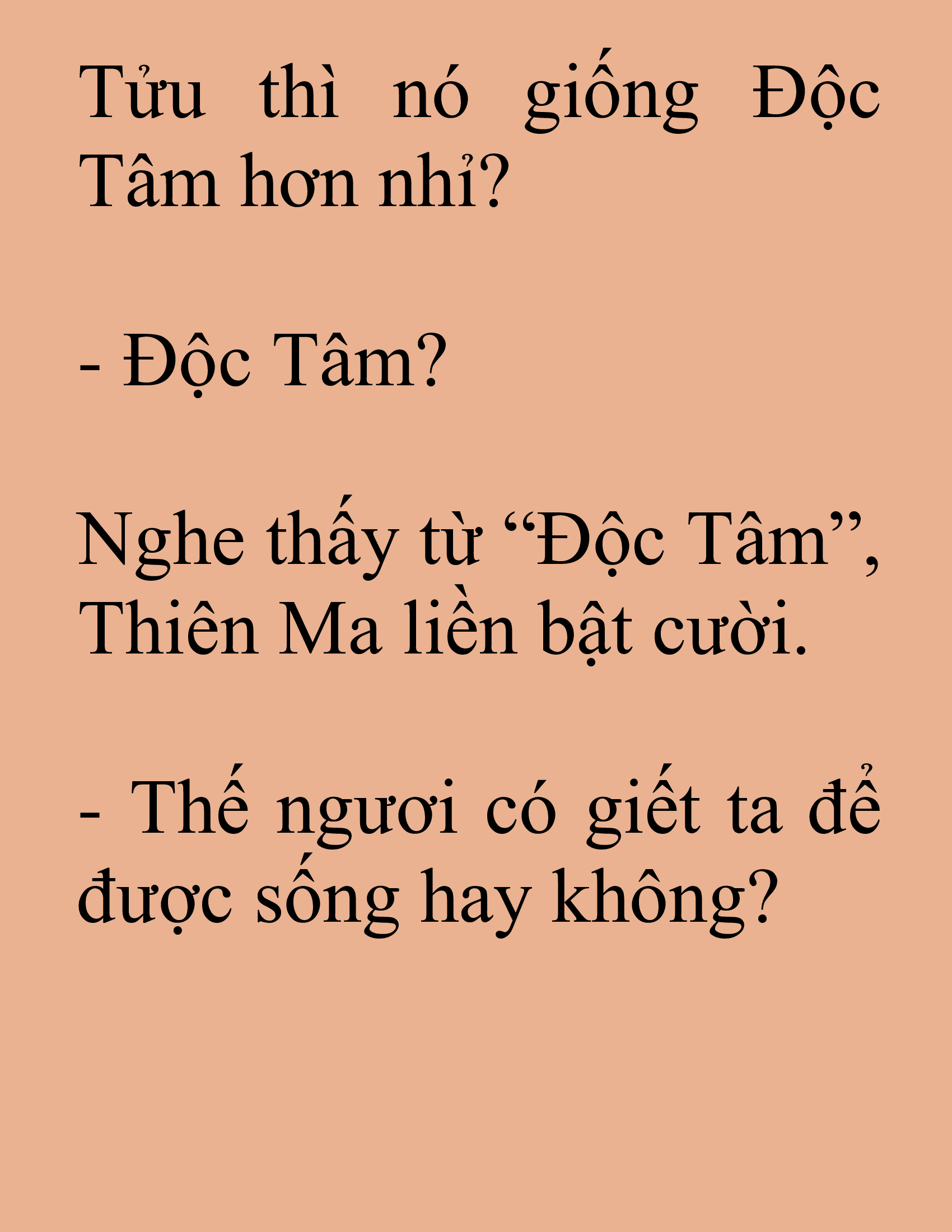 Đọc truyện SNVT[NOVEL] Tuyệt Thế Hồi Quy - Chương 10: Nếu Ta Trở Thành Thiên Ma