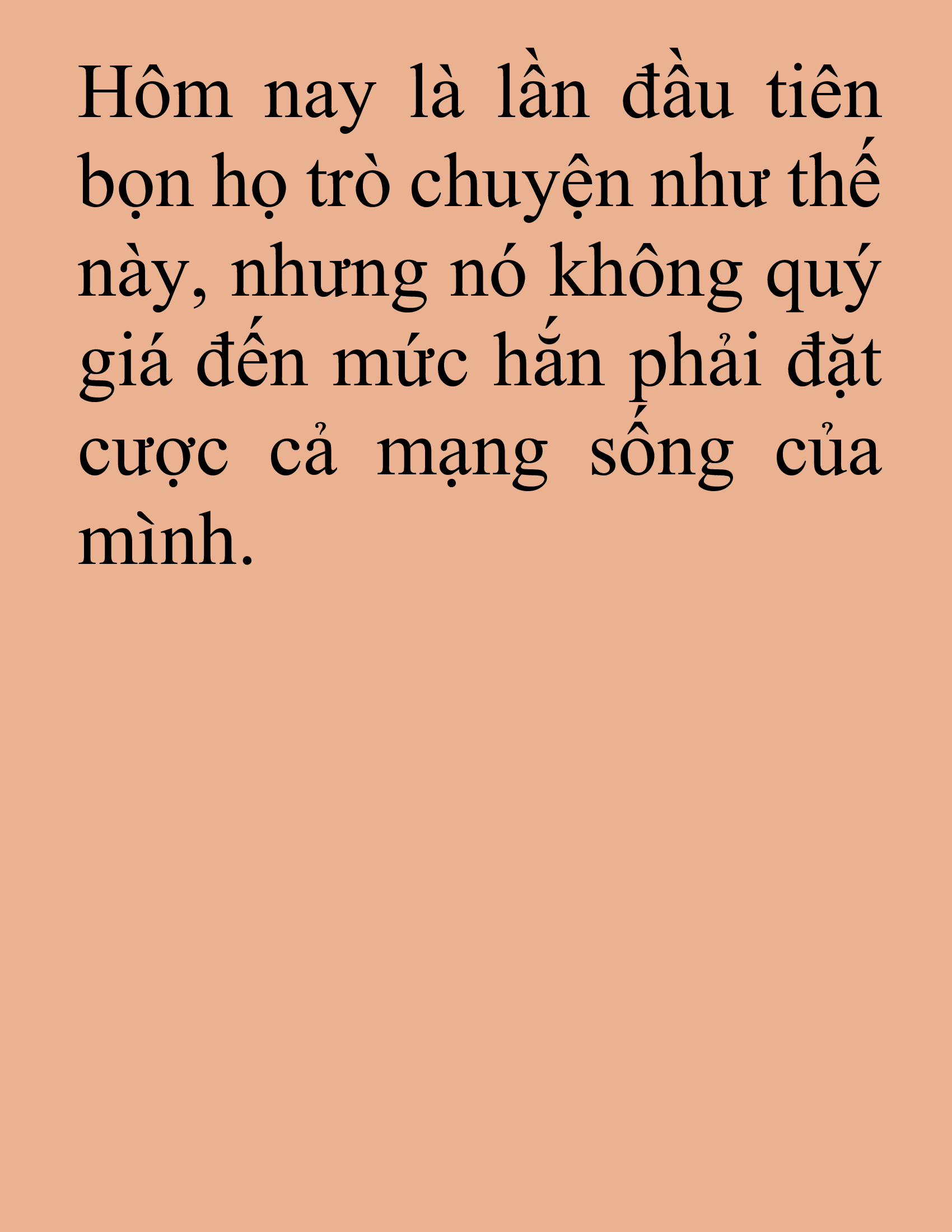 Đọc truyện SNVT[NOVEL] Tuyệt Thế Hồi Quy - Chương 10: Nếu Ta Trở Thành Thiên Ma