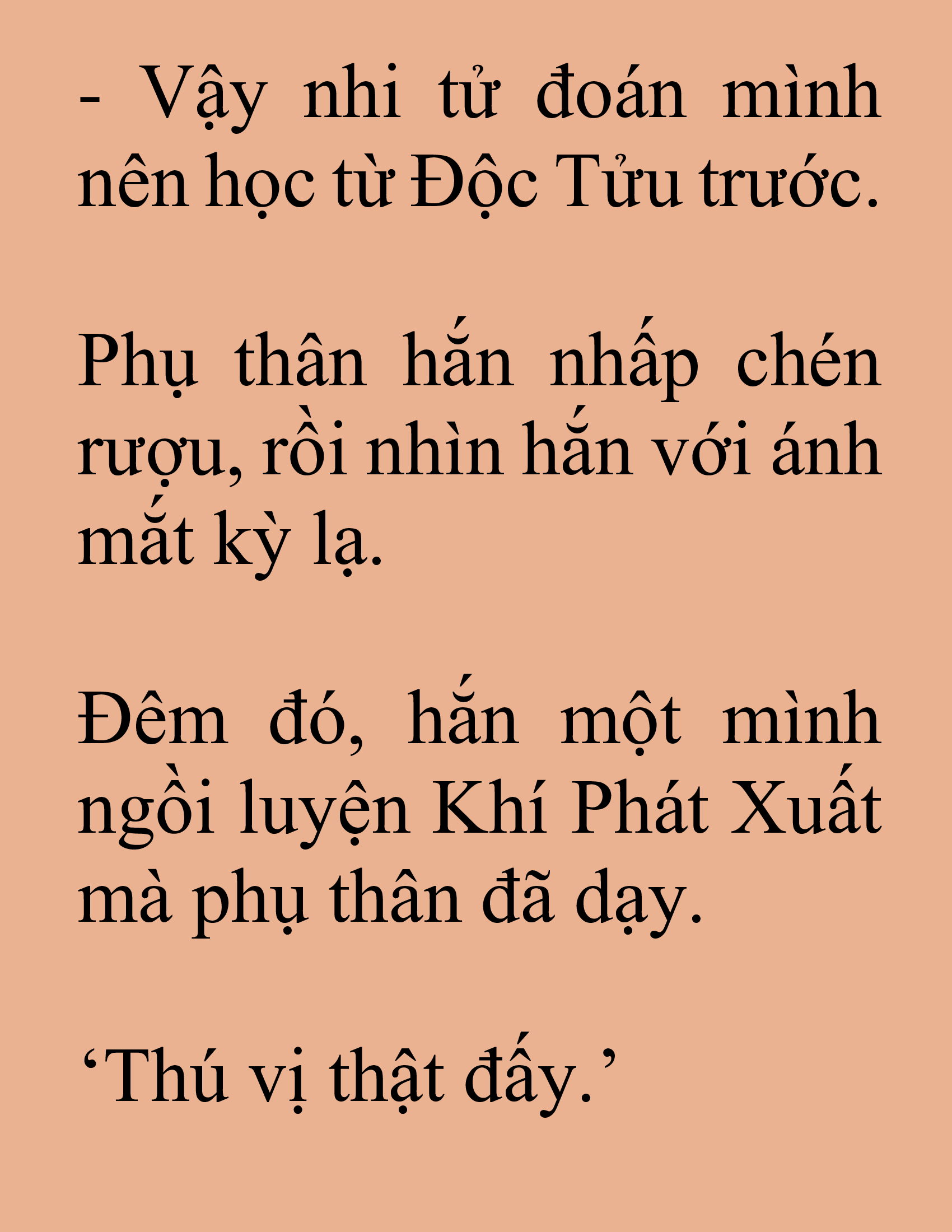 Đọc truyện SNVT[NOVEL] Tuyệt Thế Hồi Quy - Chương 11: Nếu Ta Trở Thành Thiên Ma