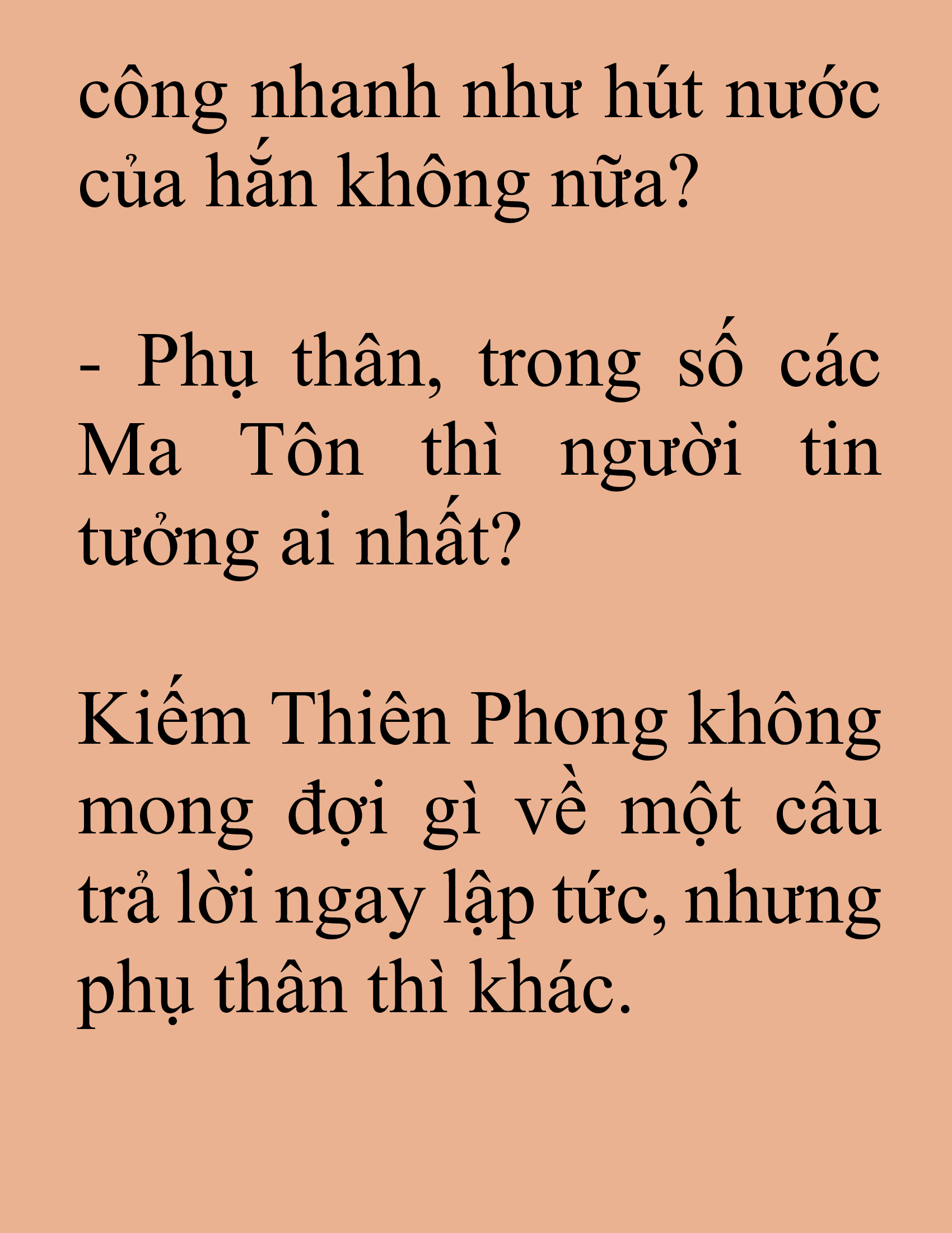 Đọc truyện SNVT[NOVEL] Tuyệt Thế Hồi Quy - Chương 11: Nếu Ta Trở Thành Thiên Ma