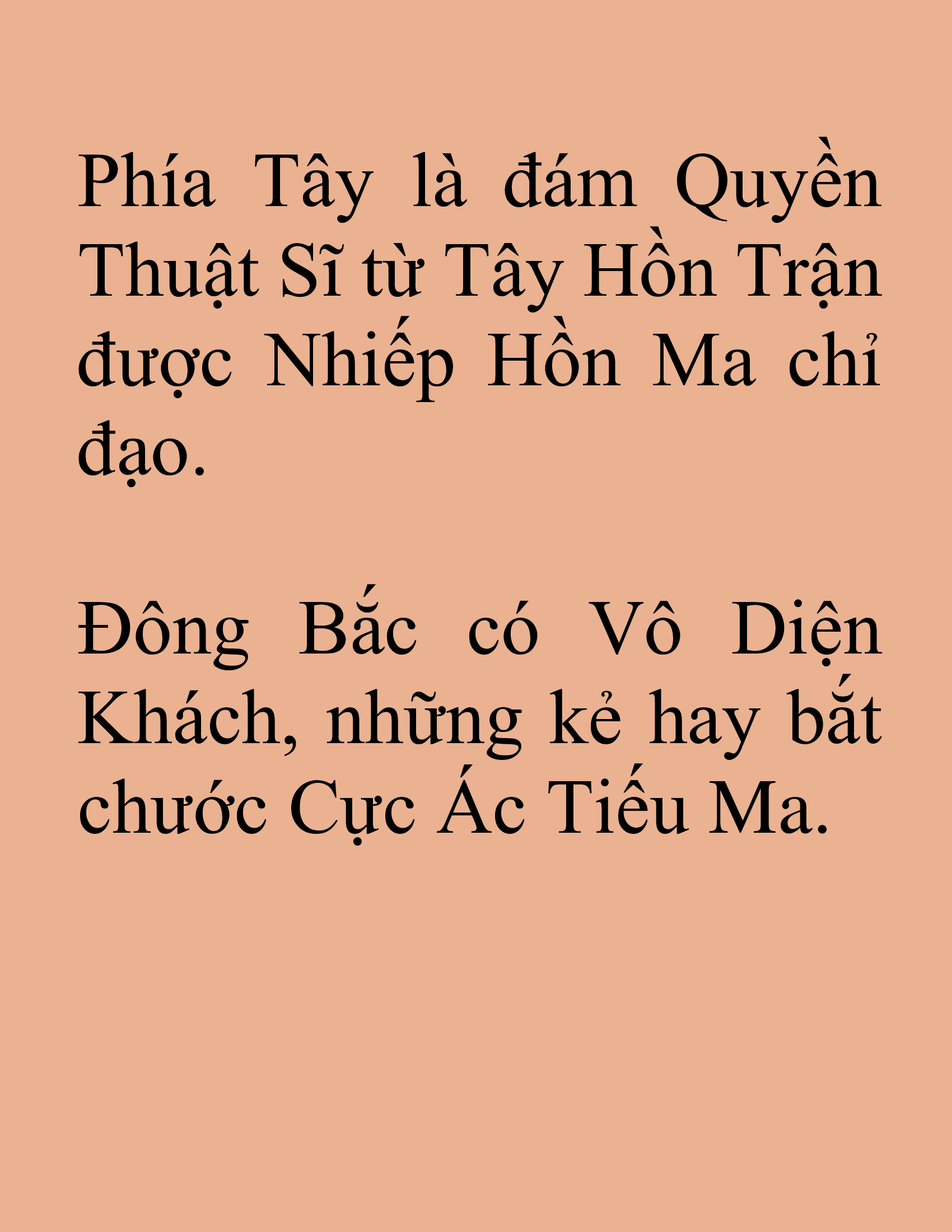 Đọc truyện SNVT[NOVEL] Tuyệt Thế Hồi Quy - Chương 11: Nếu Ta Trở Thành Thiên Ma