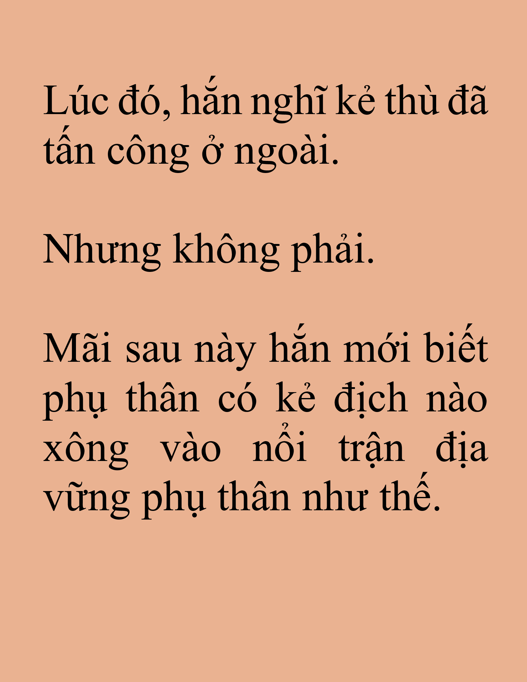 Đọc truyện SNVT[NOVEL] Tuyệt Thế Hồi Quy - Chương 11: Nếu Ta Trở Thành Thiên Ma
