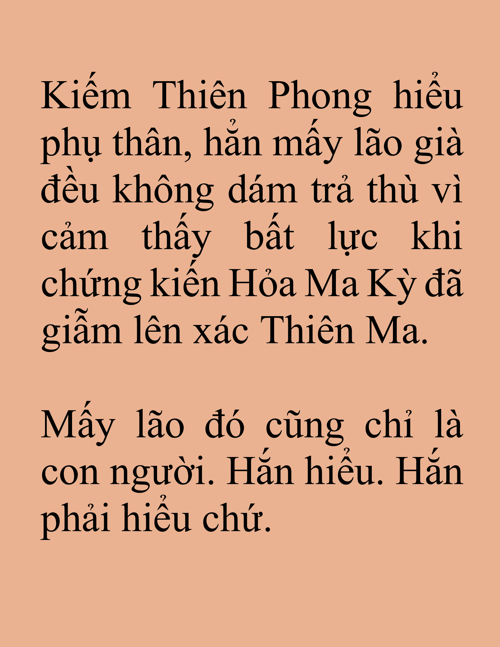Đọc truyện SNVT[NOVEL] Tuyệt Thế Hồi Quy - Chương 11: Nếu Ta Trở Thành Thiên Ma