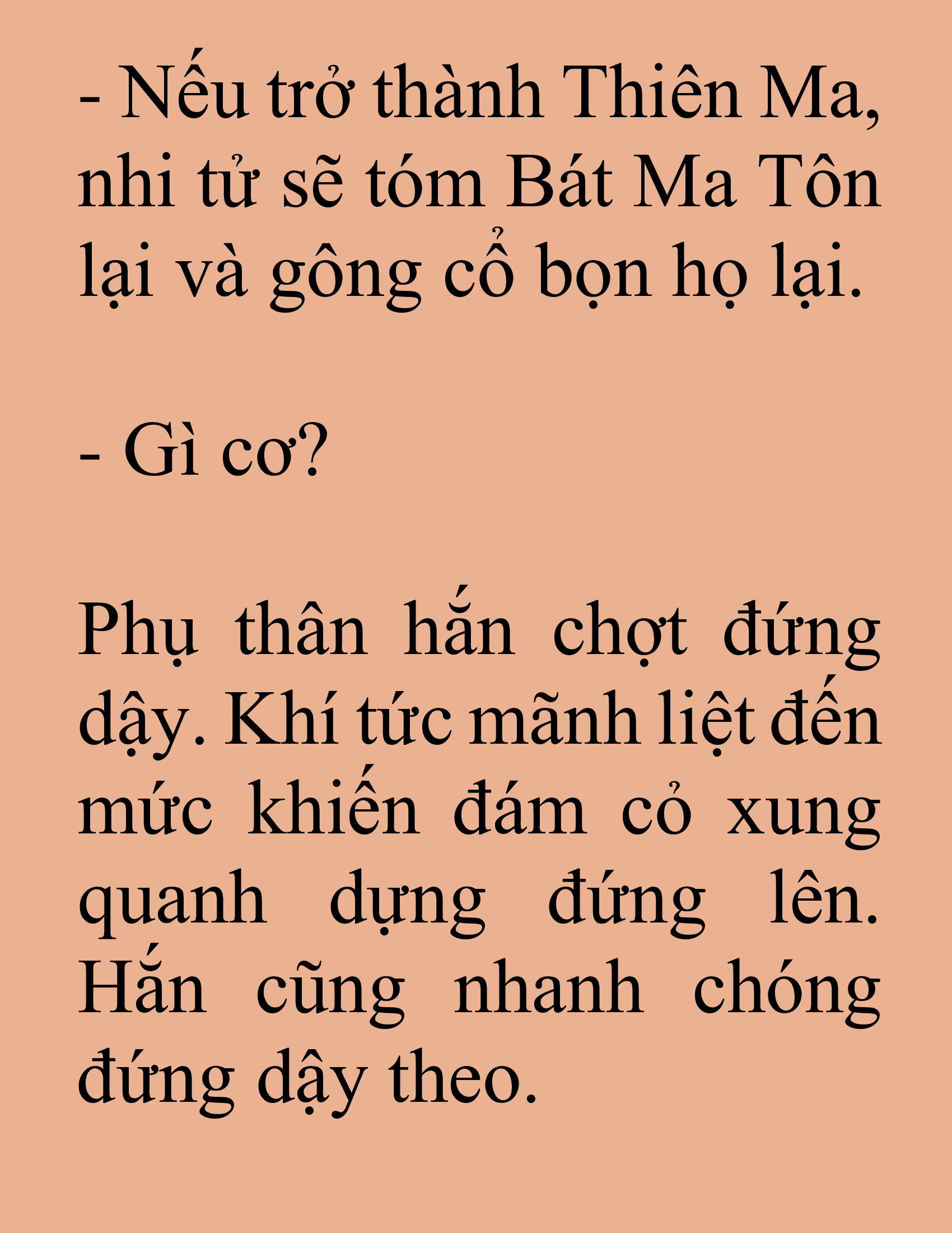 Đọc truyện SNVT[NOVEL] Tuyệt Thế Hồi Quy - Chương 11: Nếu Ta Trở Thành Thiên Ma