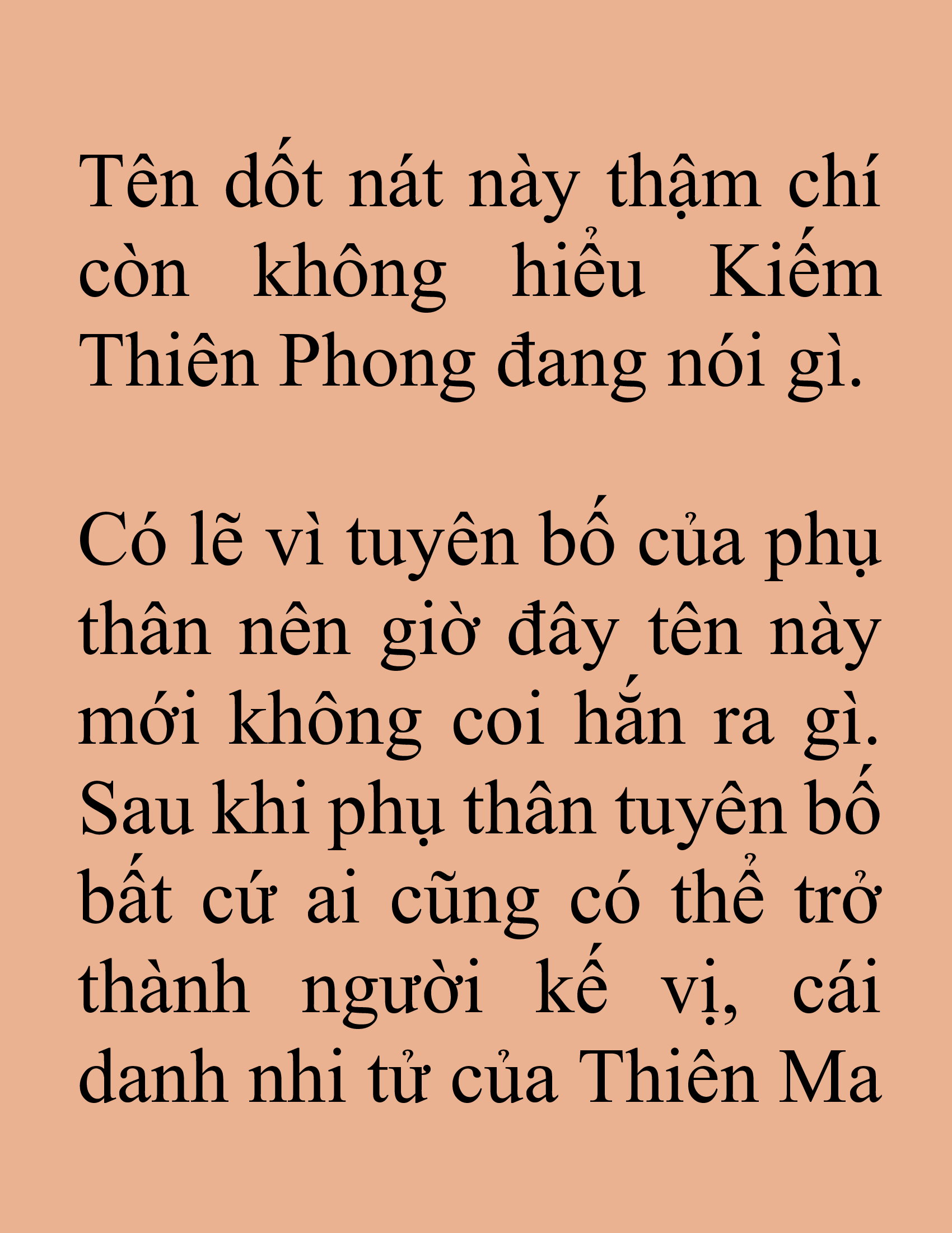 Đọc truyện SNVT[NOVEL] Tuyệt Thế Hồi Quy - Chương 12: Lý Do Ngươi Chết