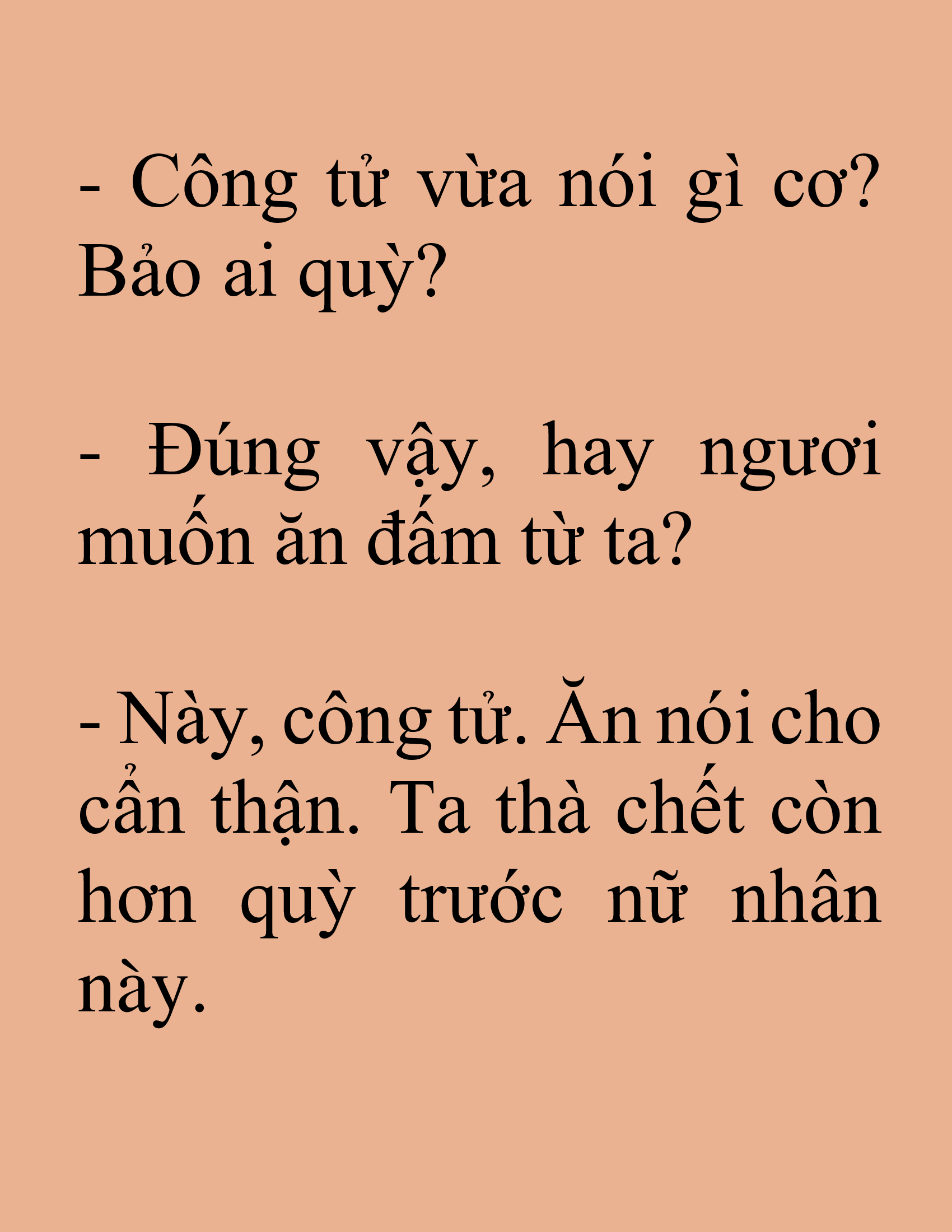 Đọc truyện SNVT[NOVEL] Tuyệt Thế Hồi Quy - Chương 12: Lý Do Ngươi Chết