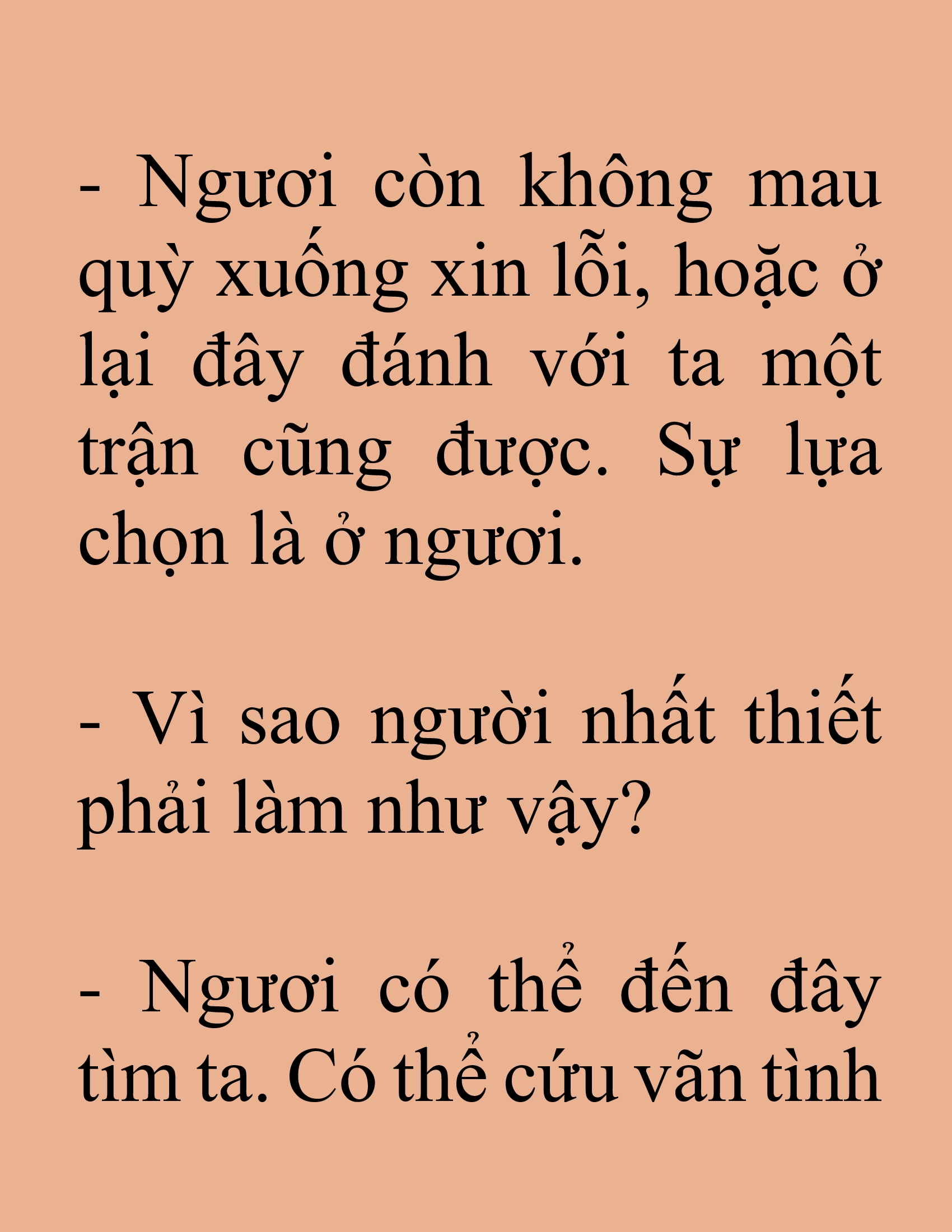 Đọc truyện SNVT[NOVEL] Tuyệt Thế Hồi Quy - Chương 13: Lý Do Ngươi Chết
