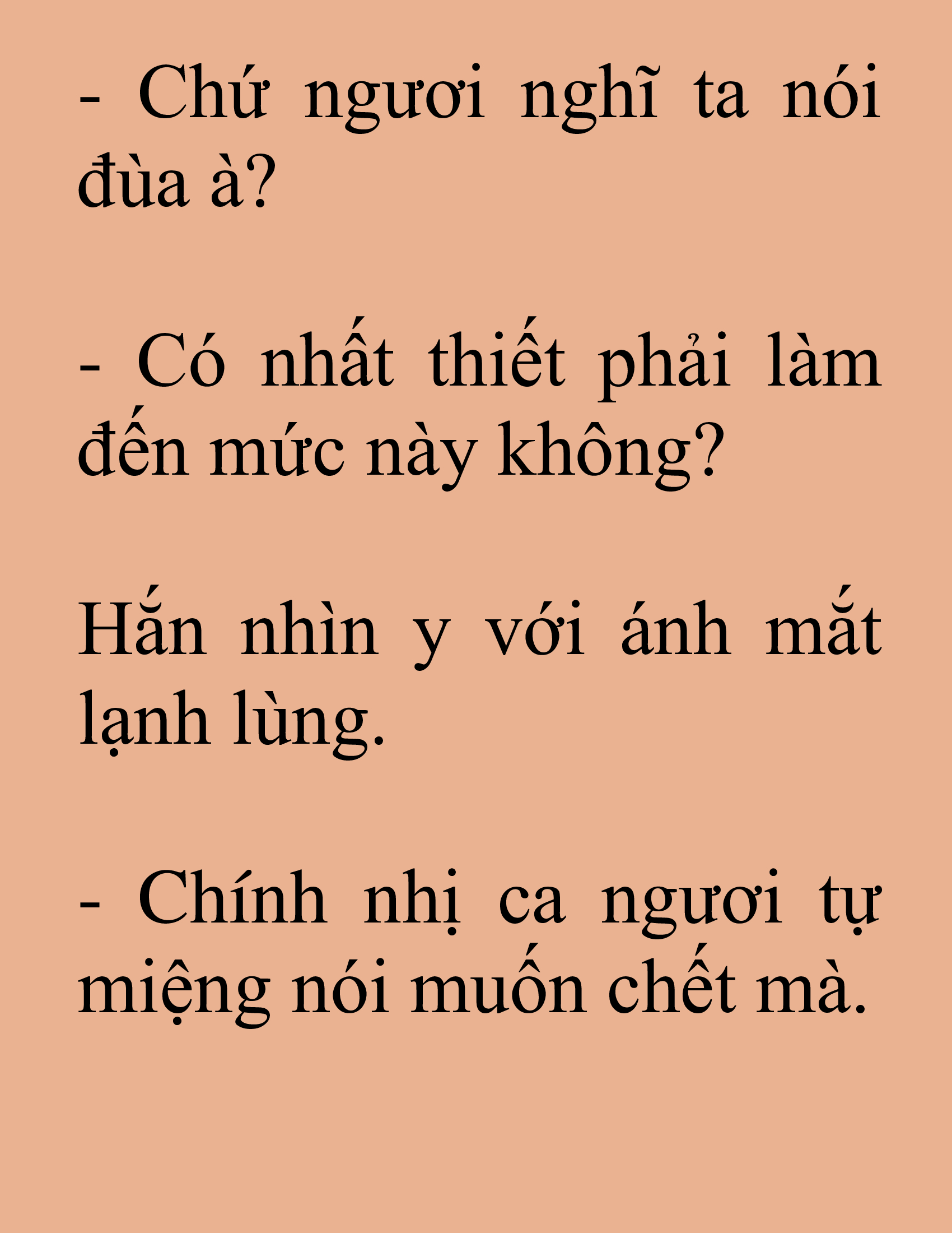 Đọc truyện SNVT[NOVEL] Tuyệt Thế Hồi Quy - Chương 13: Lý Do Ngươi Chết