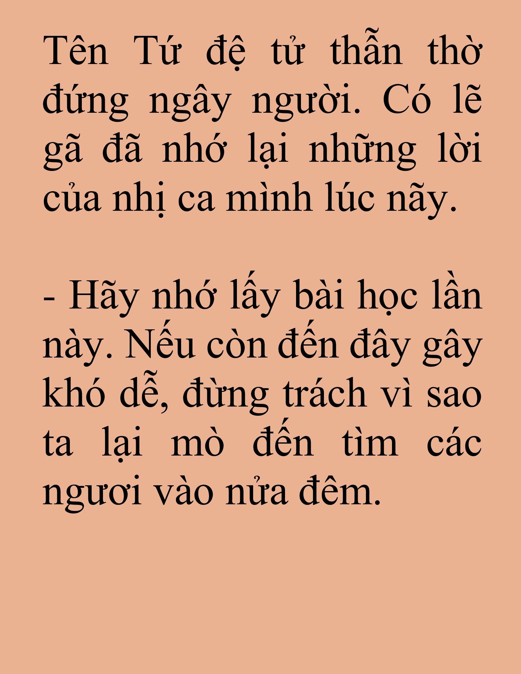 Đọc truyện SNVT[NOVEL] Tuyệt Thế Hồi Quy - Chương 13: Lý Do Ngươi Chết