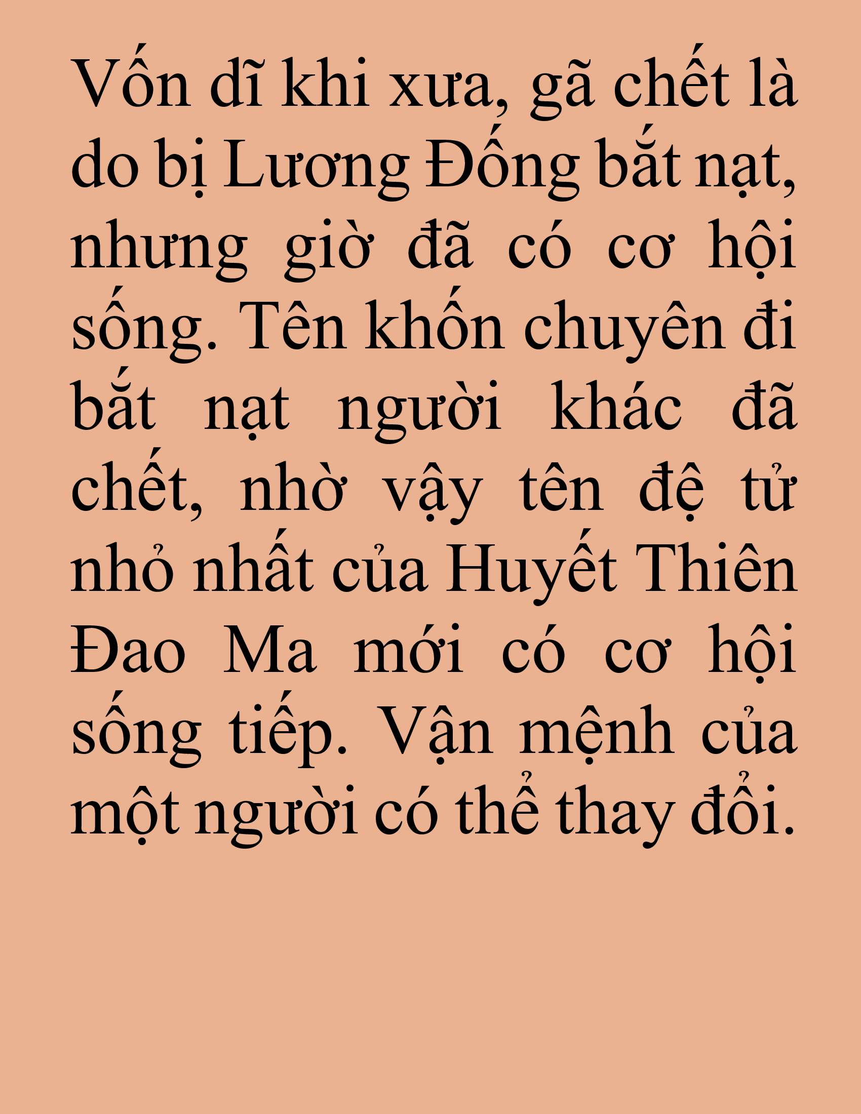 Đọc truyện SNVT[NOVEL] Tuyệt Thế Hồi Quy - Chương 13: Lý Do Ngươi Chết