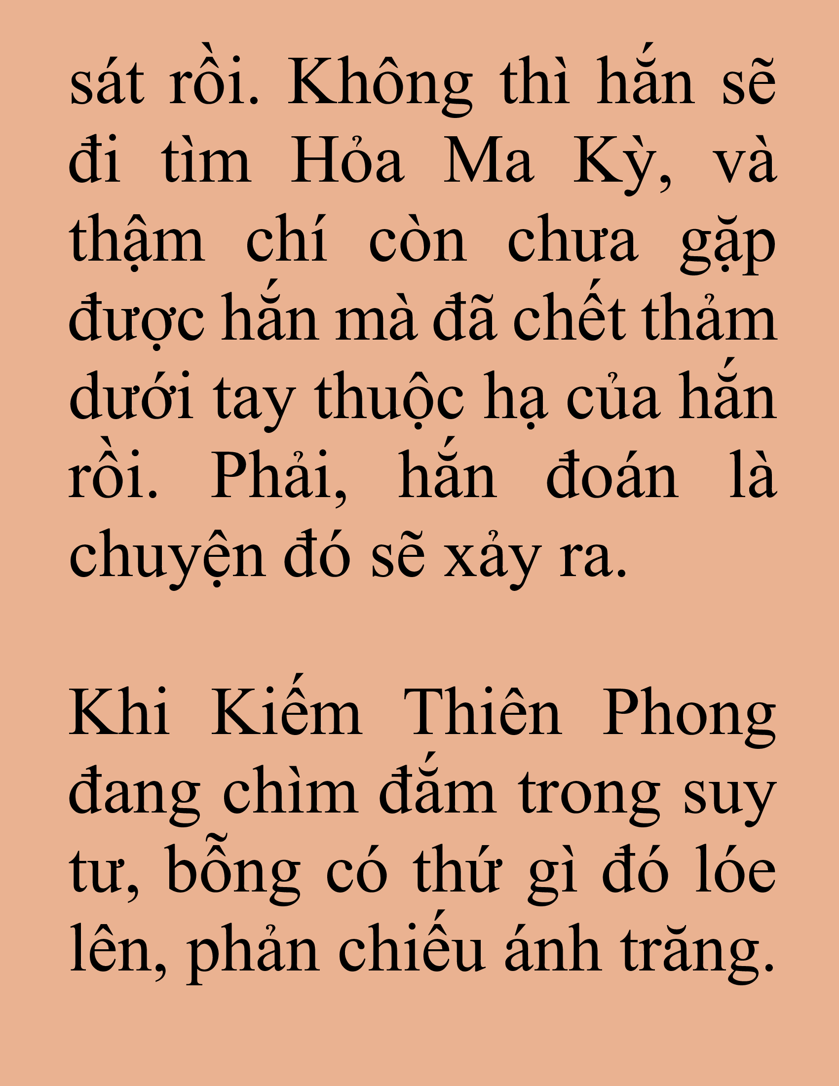 Đọc truyện SNVT[NOVEL] Tuyệt Thế Hồi Quy - Chương 15: Lưỡi Kiếm Lấp Lánh Dưới Trăng Tà