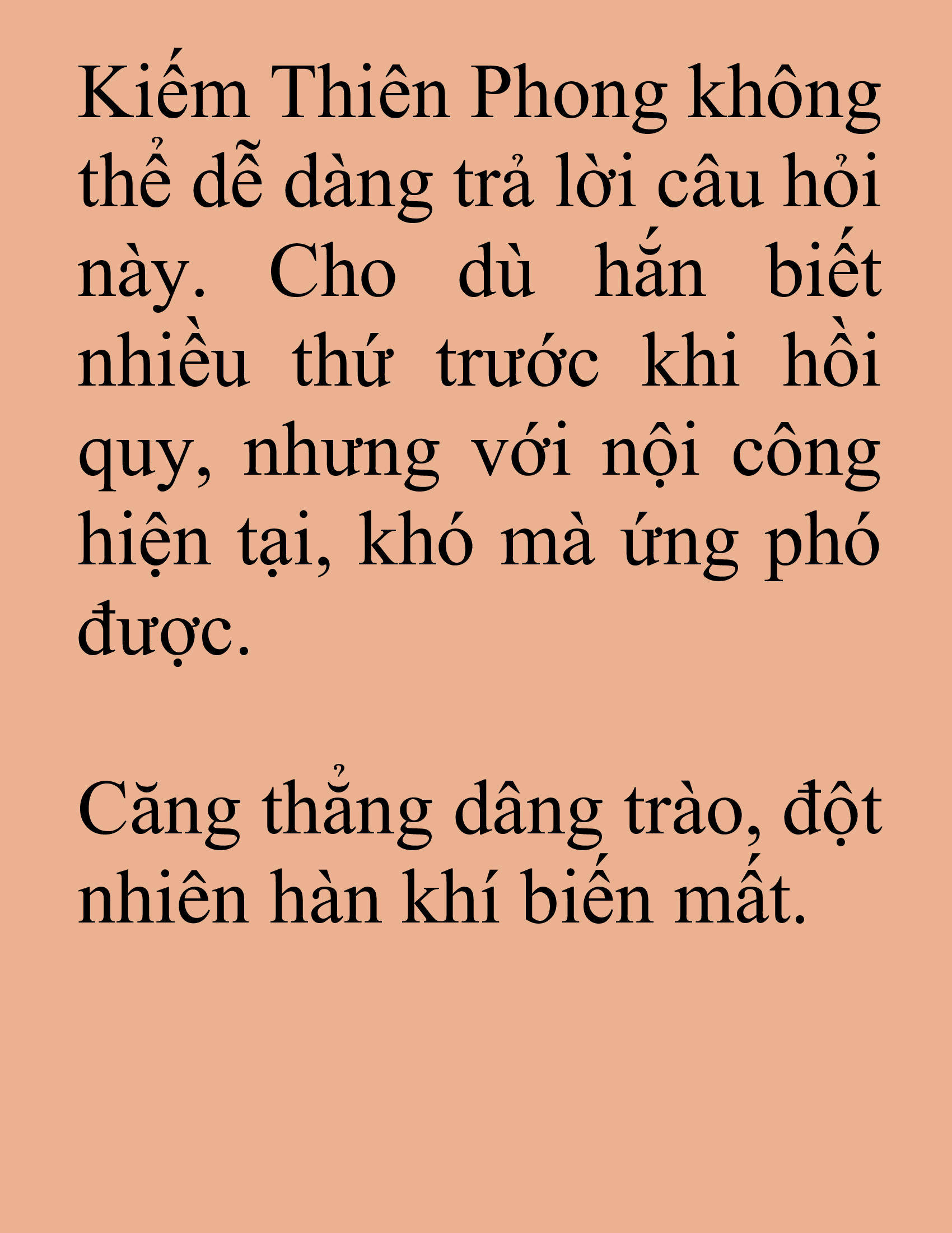 Đọc truyện SNVT[NOVEL] Tuyệt Thế Hồi Quy - Chương 15: Lưỡi Kiếm Lấp Lánh Dưới Trăng Tà