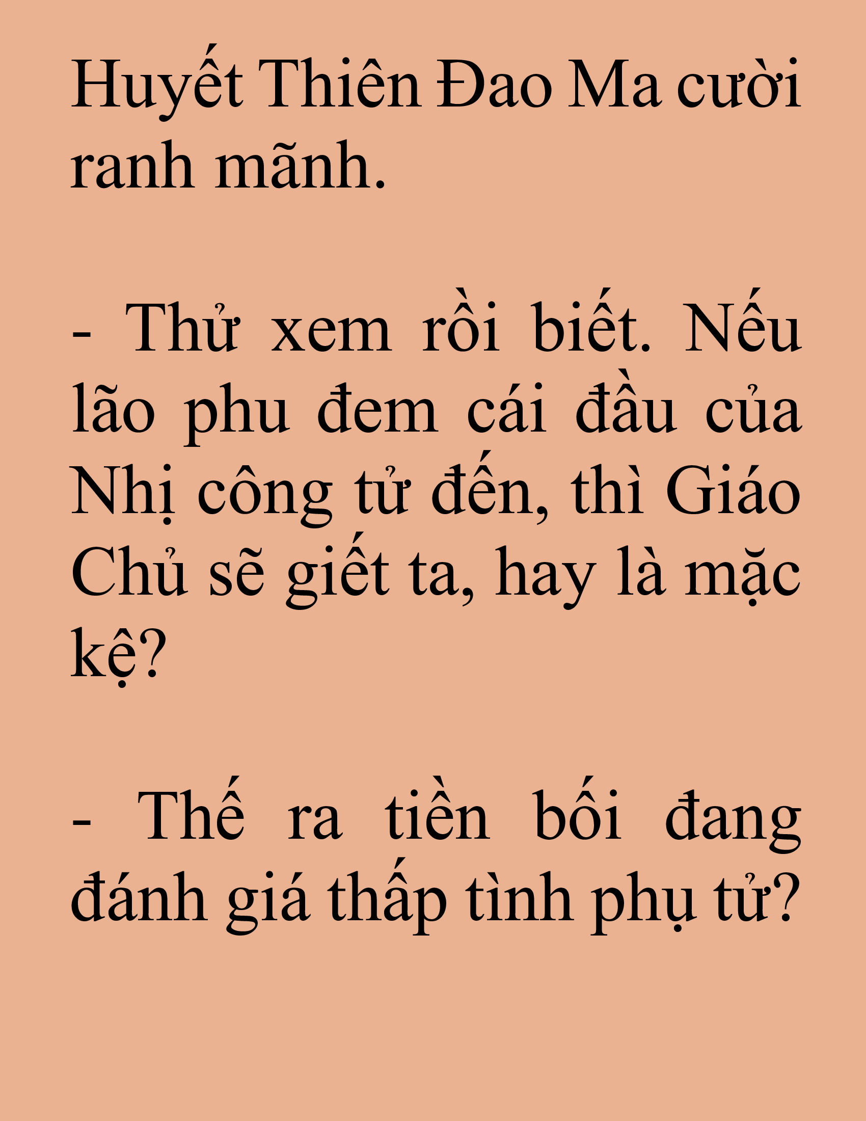 Đọc truyện SNVT[NOVEL] Tuyệt Thế Hồi Quy - Chương 15: Lưỡi Kiếm Lấp Lánh Dưới Trăng Tà