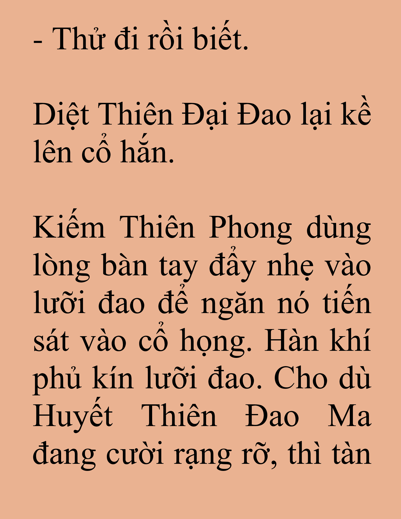 Đọc truyện SNVT[NOVEL] Tuyệt Thế Hồi Quy - Chương 15: Lưỡi Kiếm Lấp Lánh Dưới Trăng Tà