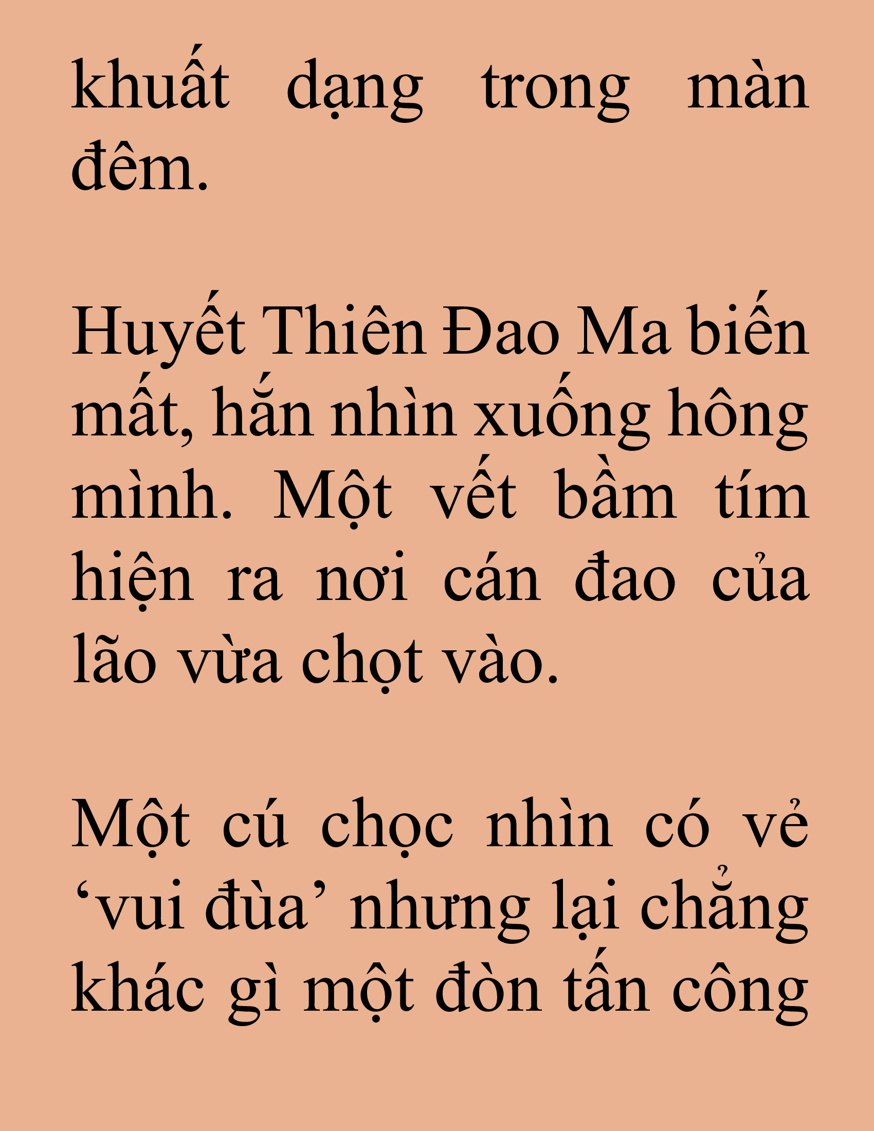 Đọc truyện SNVT[NOVEL] Tuyệt Thế Hồi Quy - Chương 15: Lưỡi Kiếm Lấp Lánh Dưới Trăng Tà