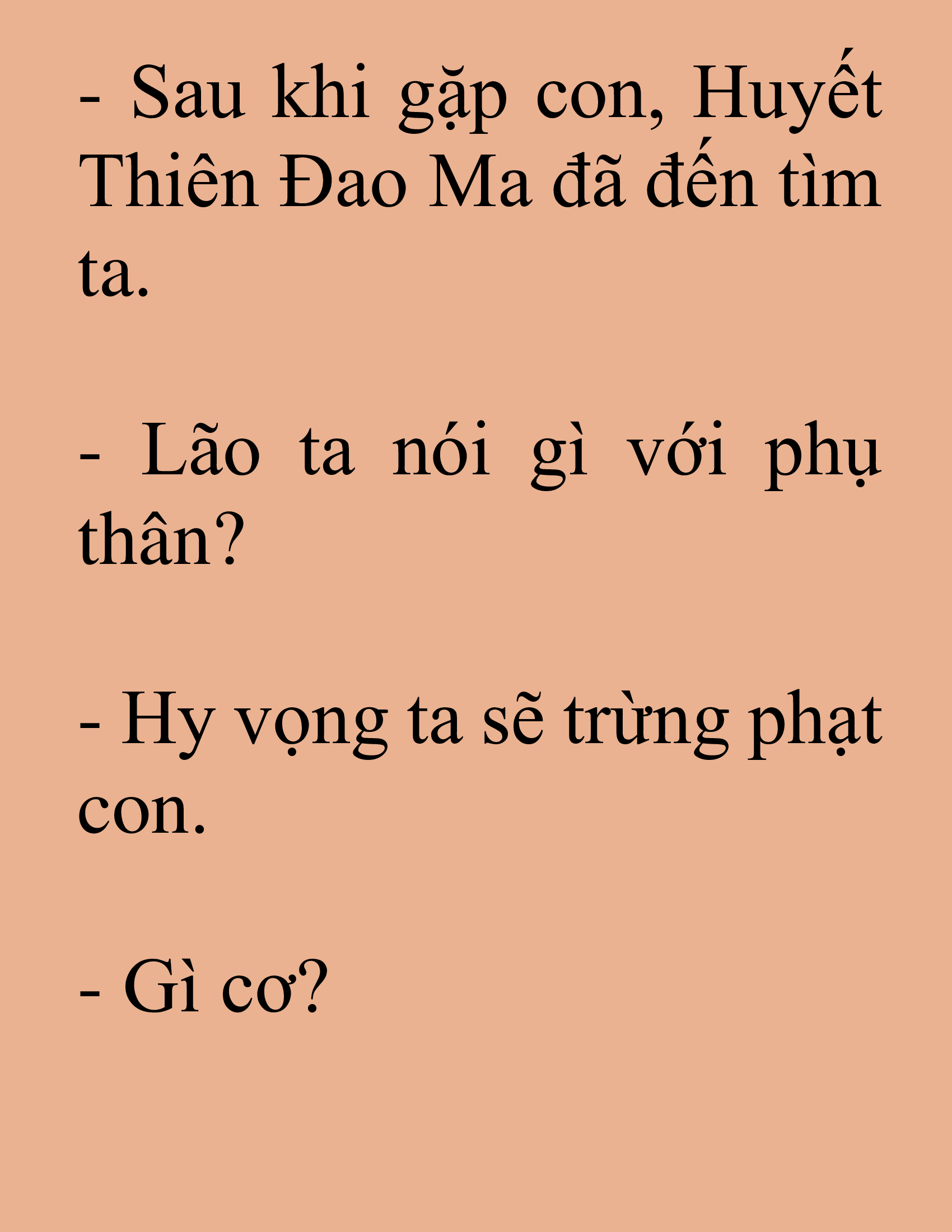 Đọc truyện SNVT[NOVEL] Tuyệt Thế Hồi Quy - Chương 16: Ma Đạo Trong Suy Nghĩ Của Ta