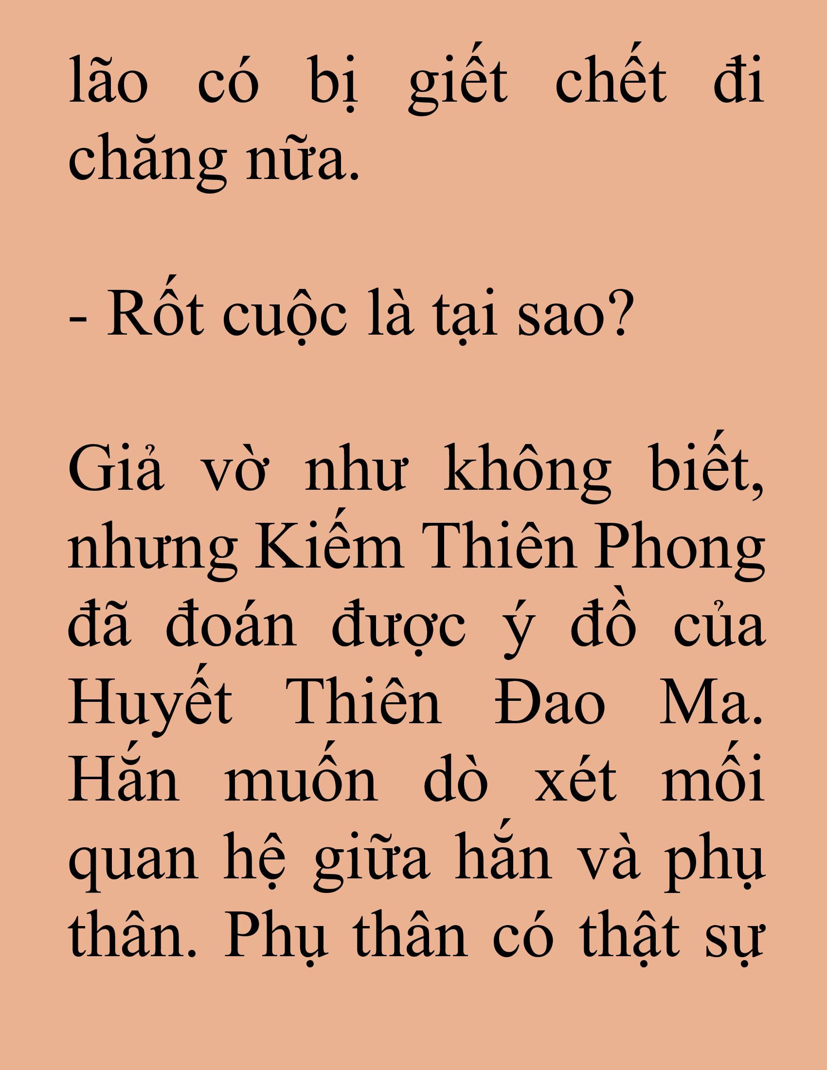 Đọc truyện SNVT[NOVEL] Tuyệt Thế Hồi Quy - Chương 16: Ma Đạo Trong Suy Nghĩ Của Ta